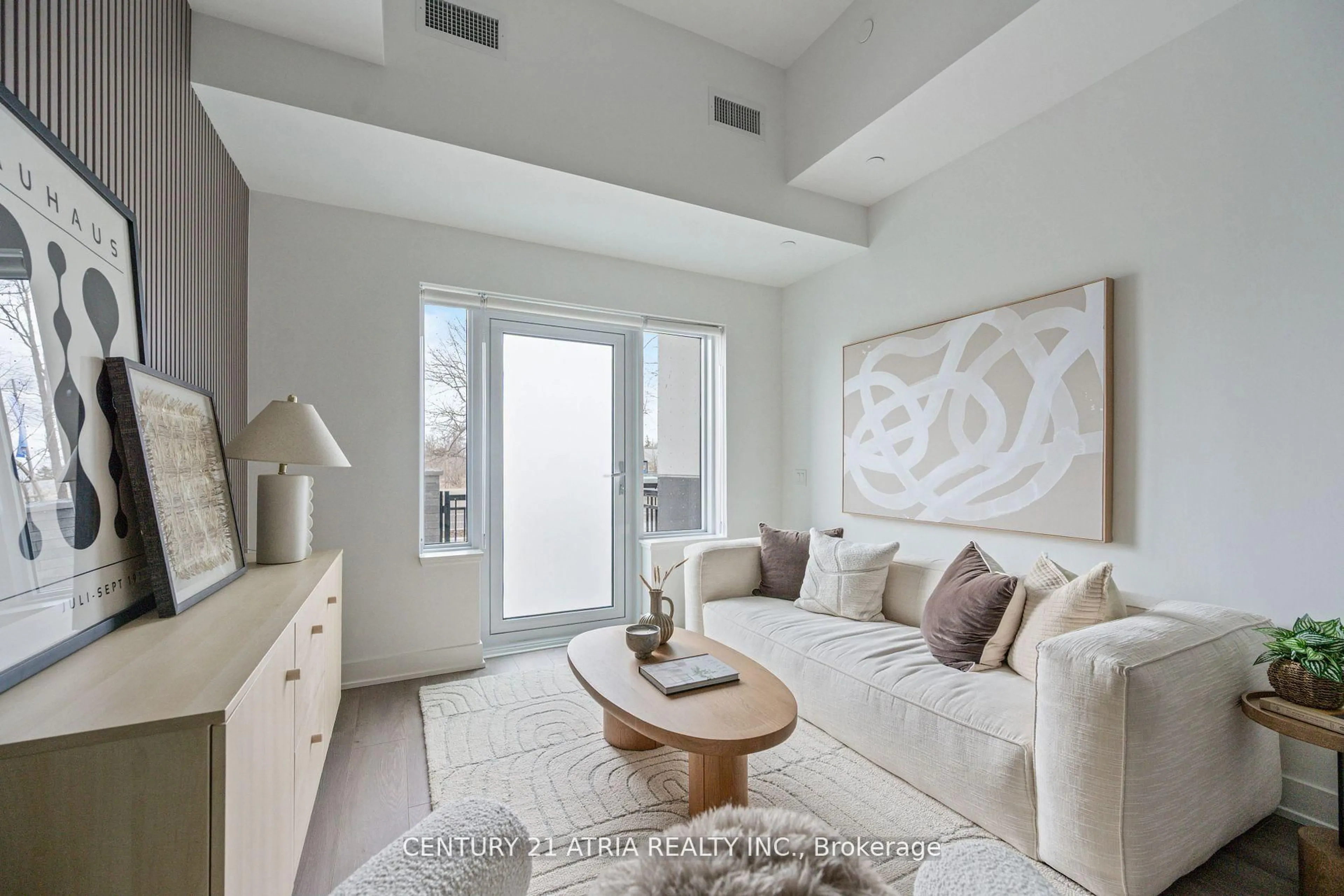 Living room with furniture, unknown for 8 Cedarland Dr #132, Markham Ontario L6G 0H4