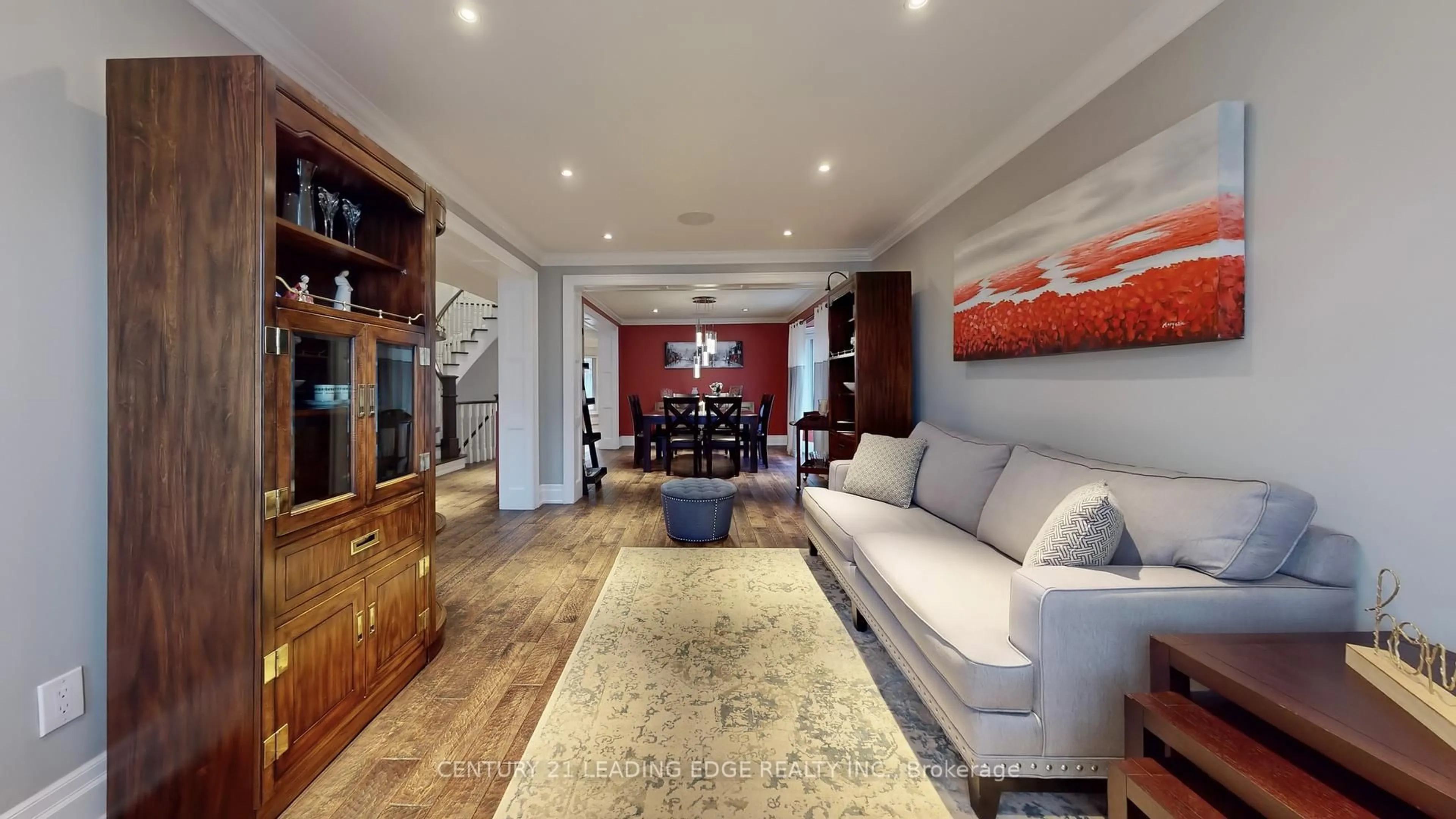 Living room with furniture, unknown for 102 Larkin Ave, Markham Ontario L3P 4Y5