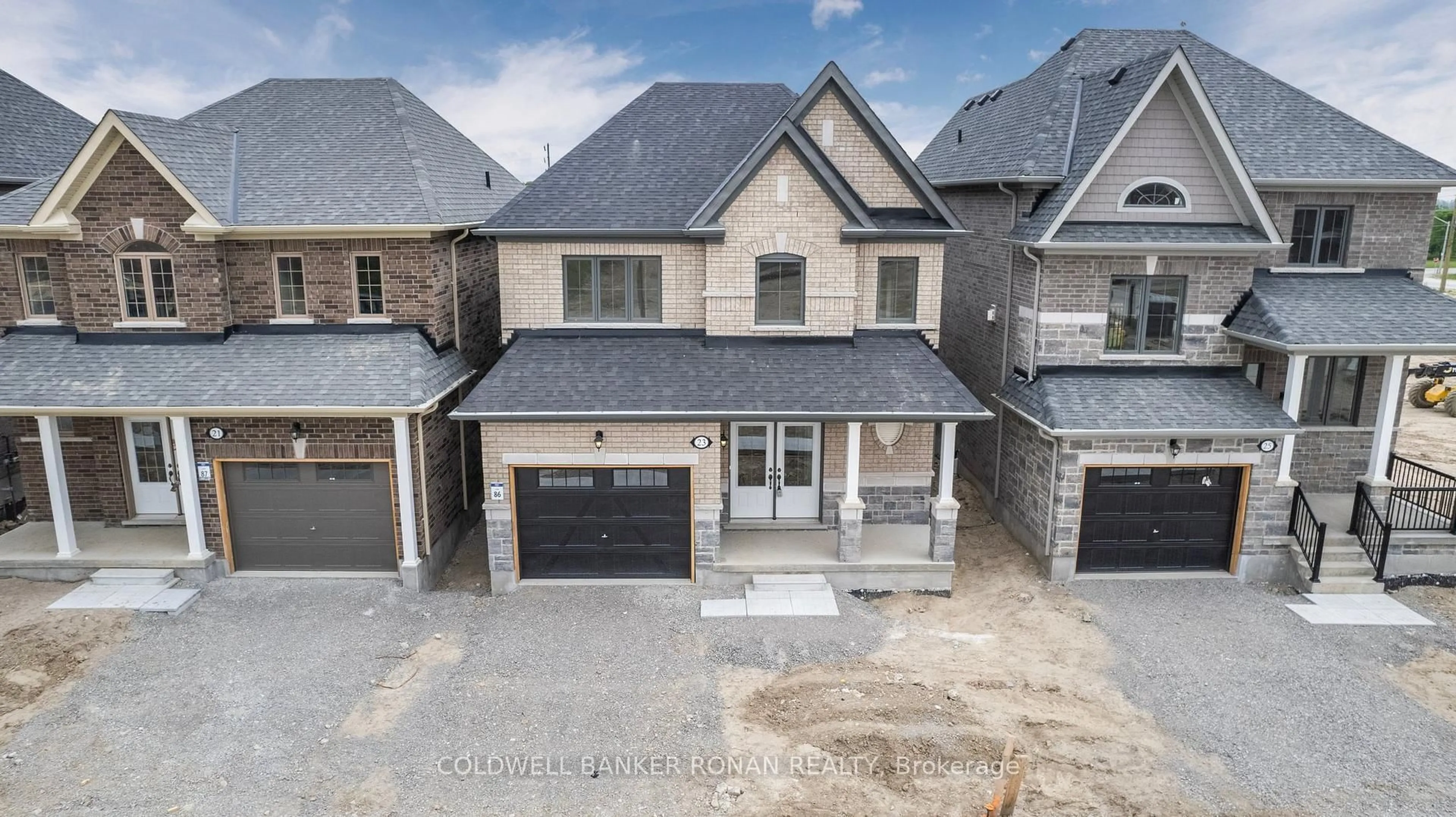 A pic from outside/outdoor area/front of a property/back of a property/a pic from drone, street for 23 Fenn Cres, New Tecumseth Ontario L9R 1V4