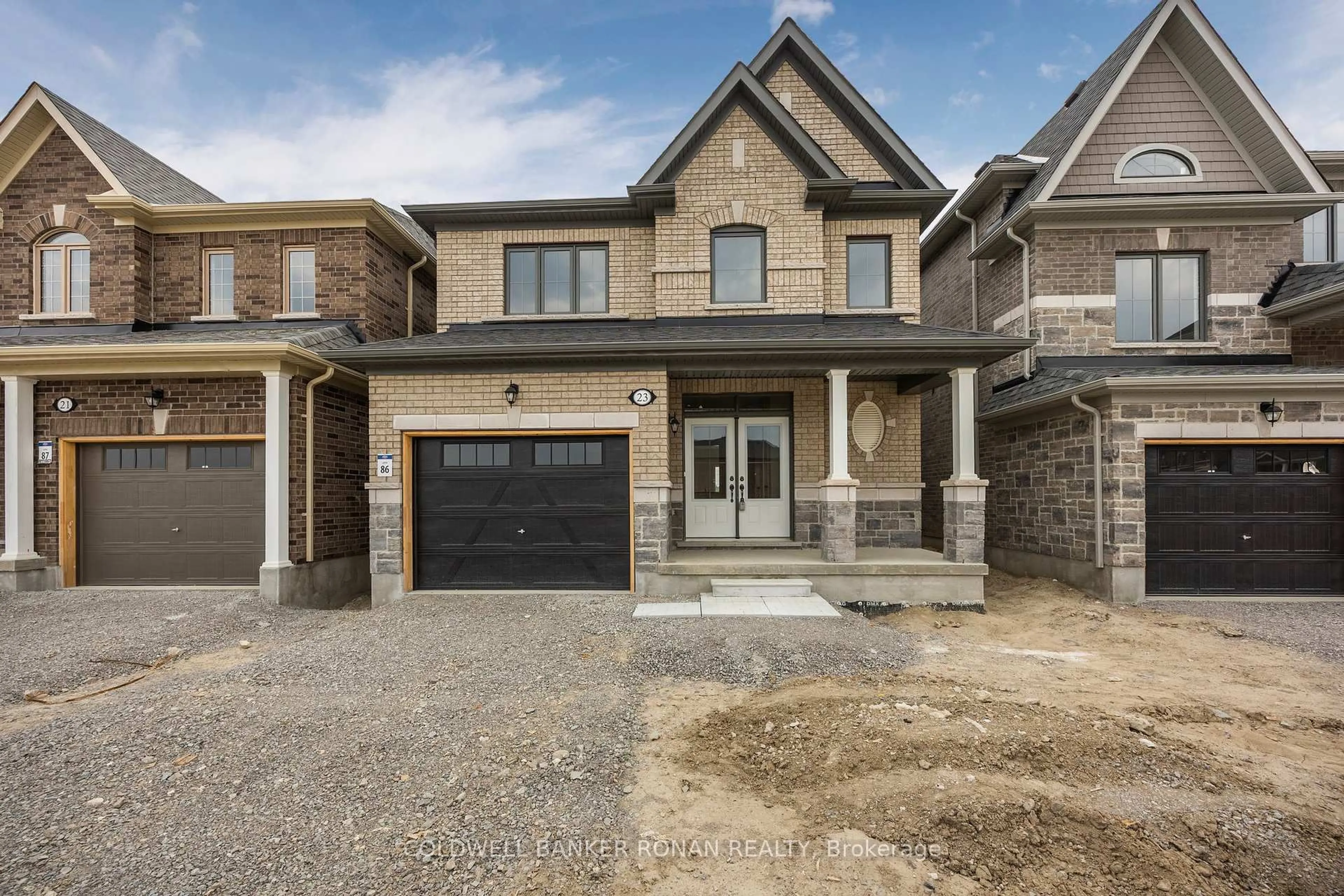 Home with brick exterior material, street for 23 Fenn Cres, New Tecumseth Ontario L9R 1V4