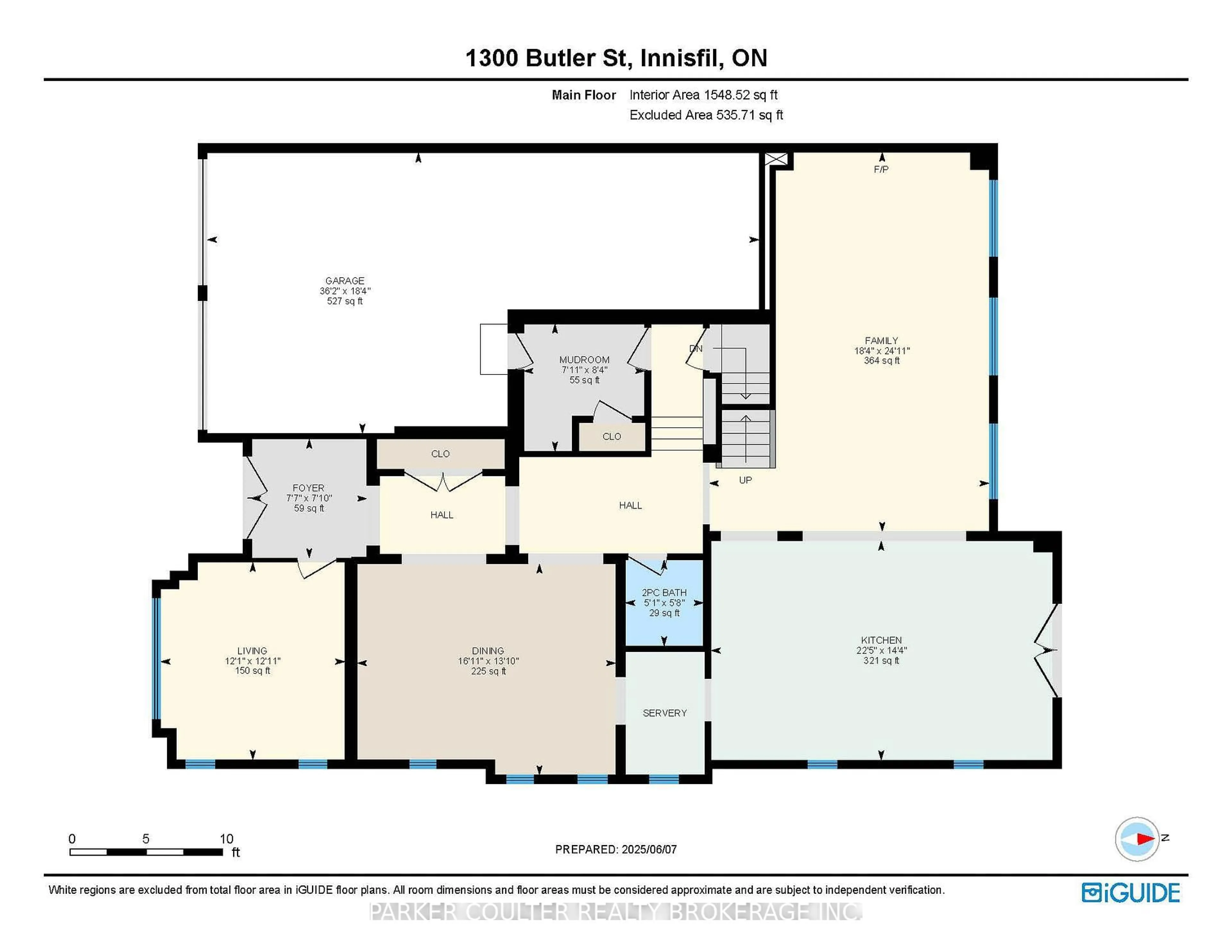 Floor plan for 1300 Butler St, Innisfil Ontario L9S 0L4