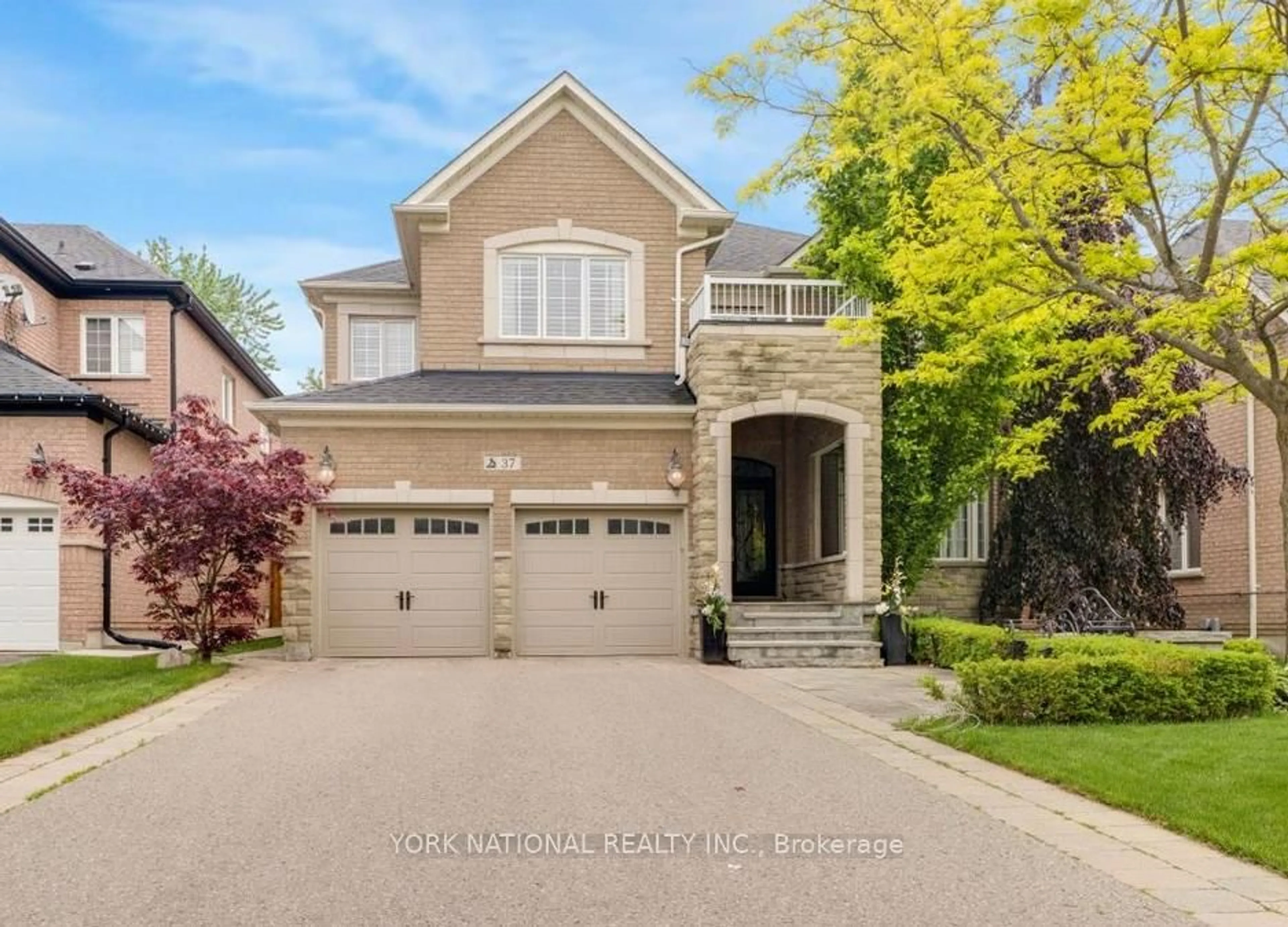 Home with brick exterior material, street for 37 Barberry Cres, Richmond Hill Ontario L4E 4S4