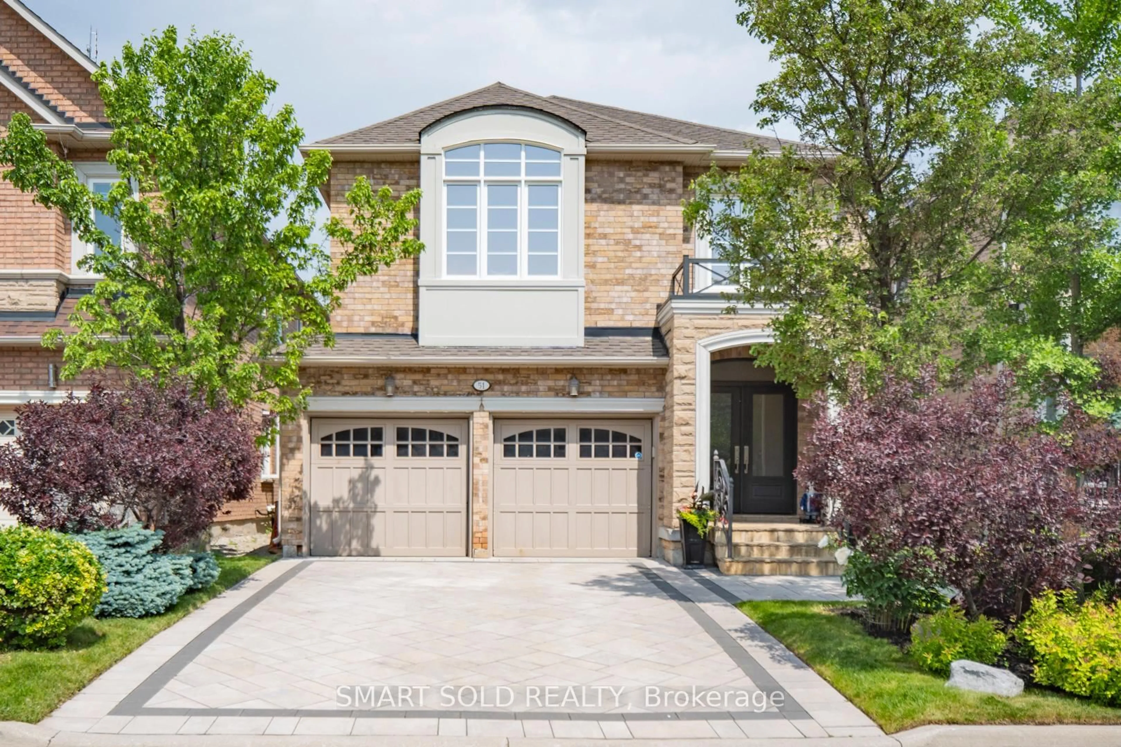 Home with brick exterior material, street for 51 Dewpoint Rd, Vaughan Ontario L4J 9E1