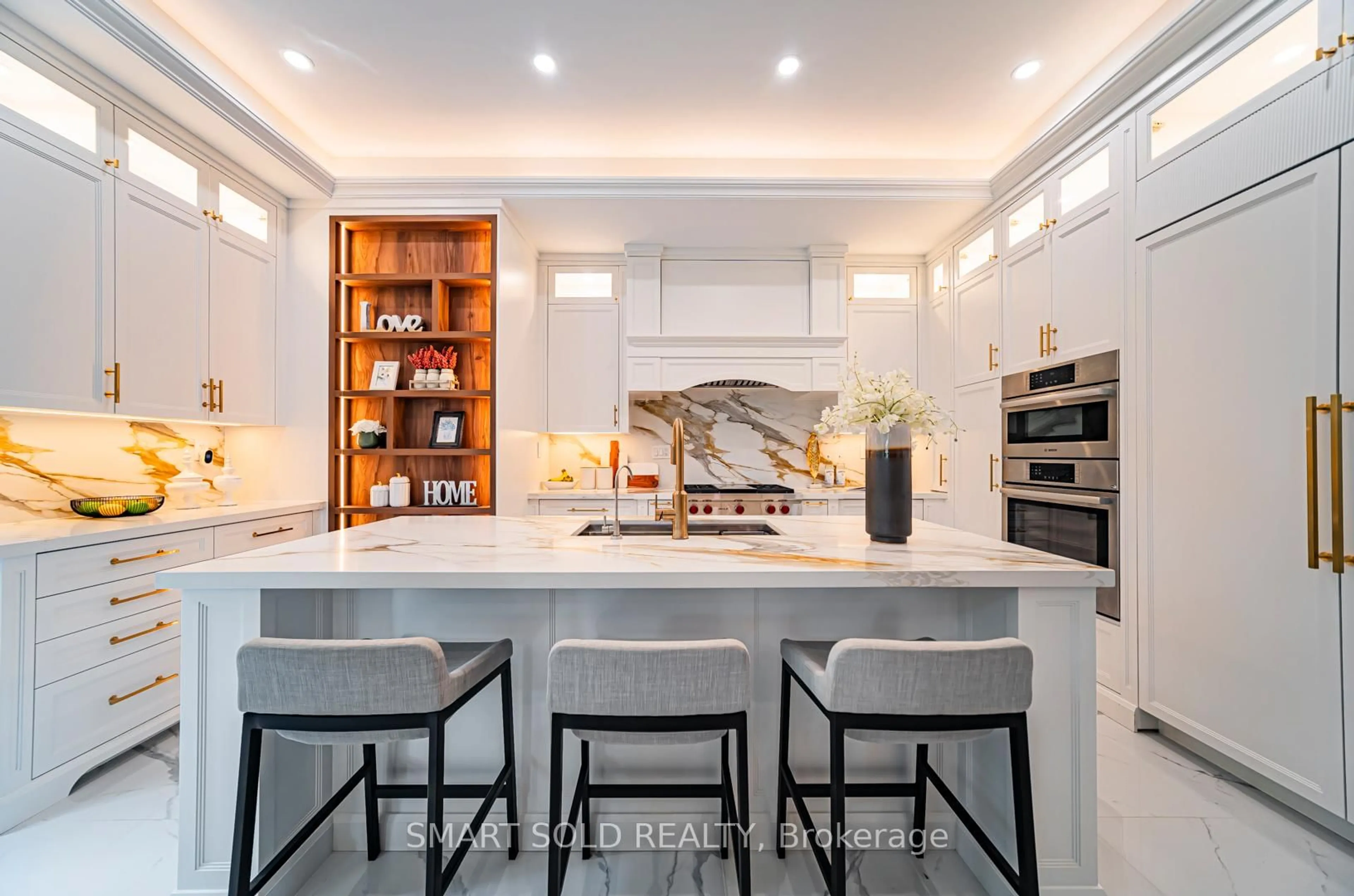 Contemporary kitchen, ceramic/tile floor for 92 Lloyd St, Whitchurch-Stouffville Ontario L4A 4J5