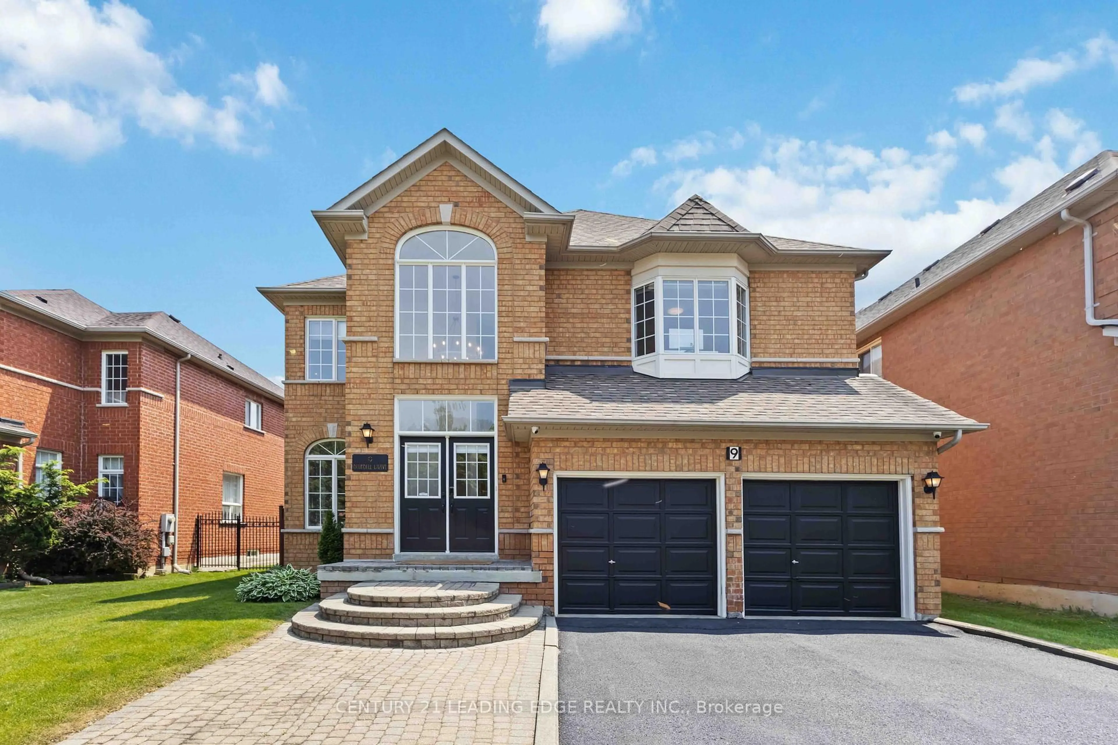 Home with brick exterior material, street for 9 BLUEBELL Dr, Markham Ontario L3S 3P8