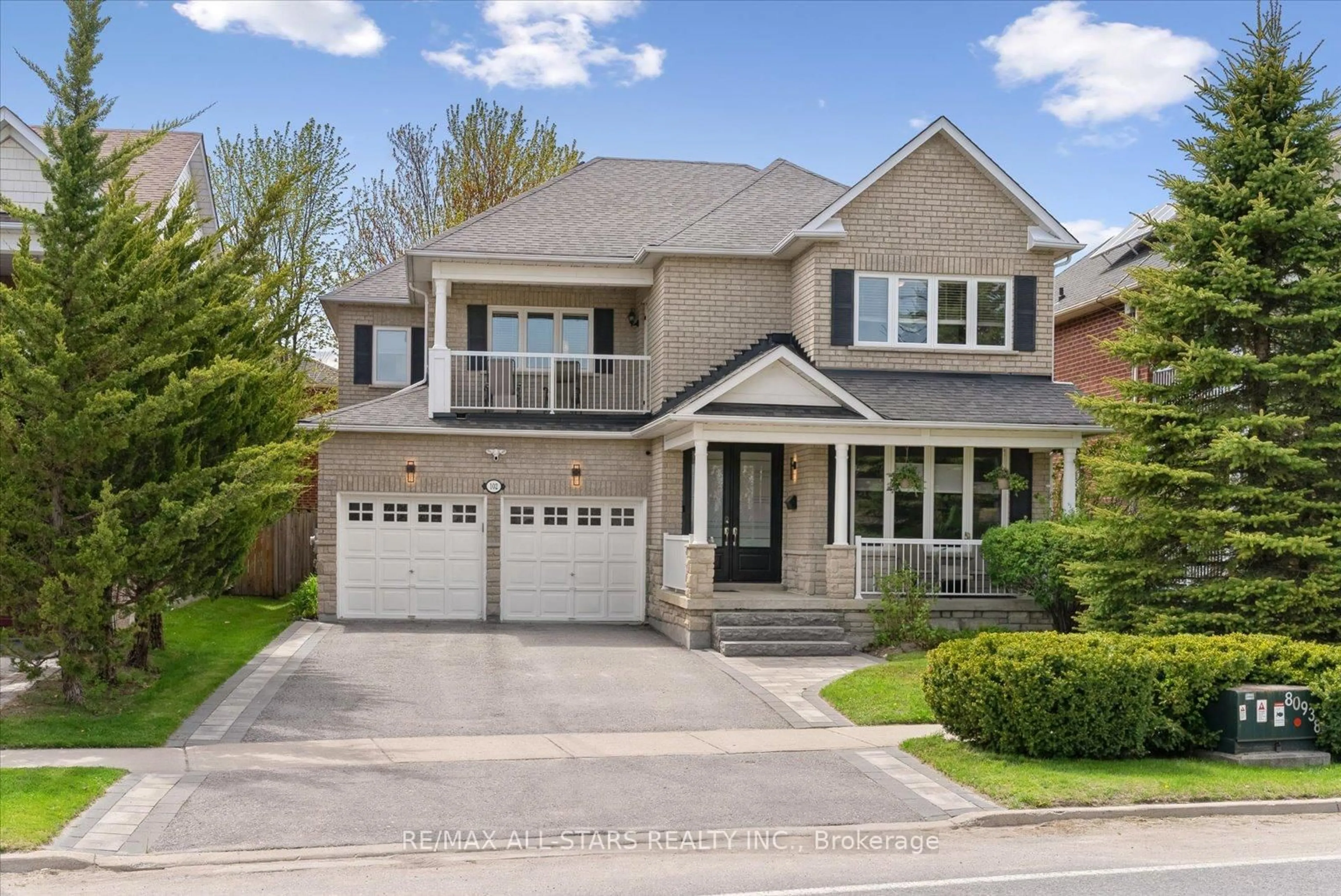 Home with brick exterior material, street for 102 Herrema Blvd, Uxbridge Ontario L9P 1X6