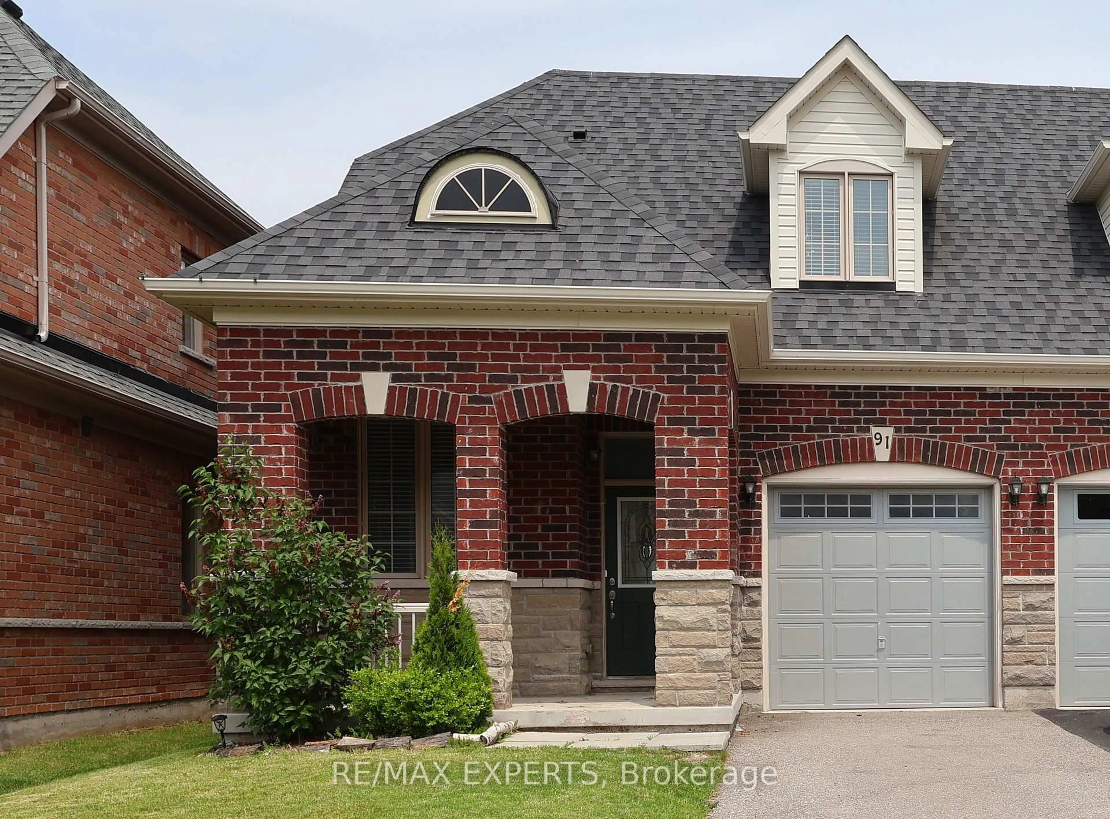 Home with brick exterior material, street for 91 Kingsmere Cres, New Tecumseth Ontario L9R 0K6