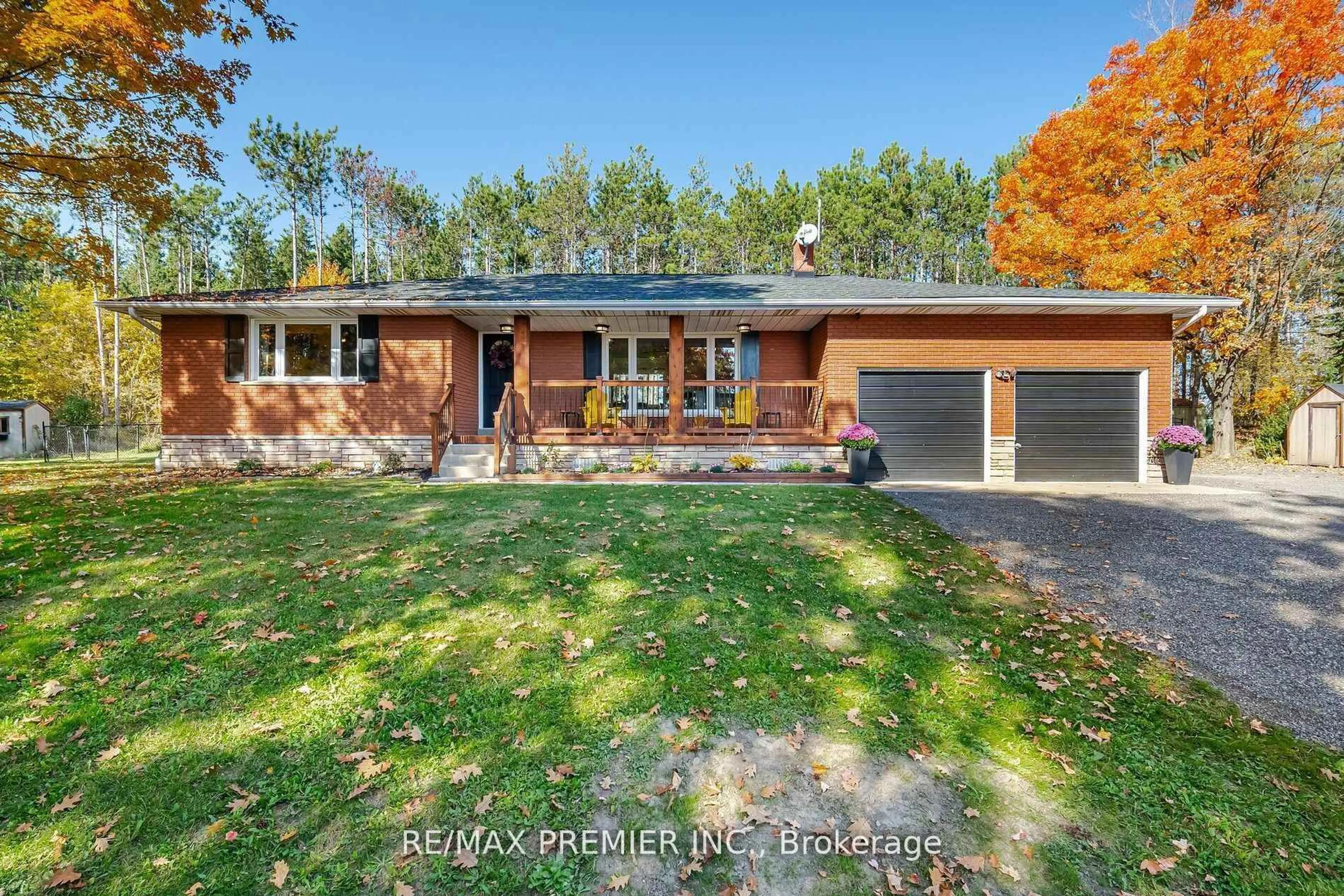 Home with brick exterior material, street for 4904 10th Sdrd, Essa Ontario L0L 2N0