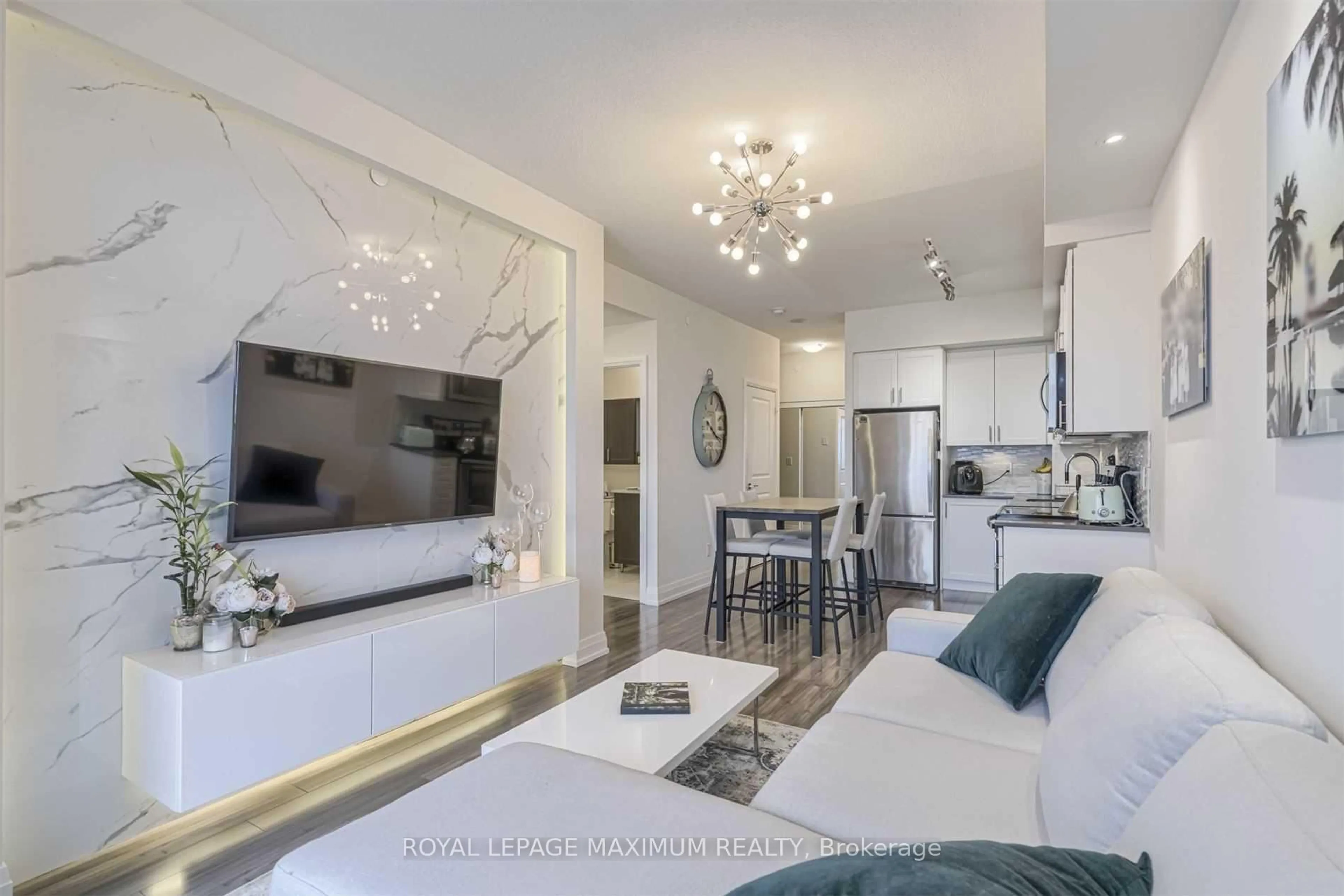 Open concept kitchen, unknown for 3700 Highway 7 Rd #2507, Vaughan Ontario L4L 0G8
