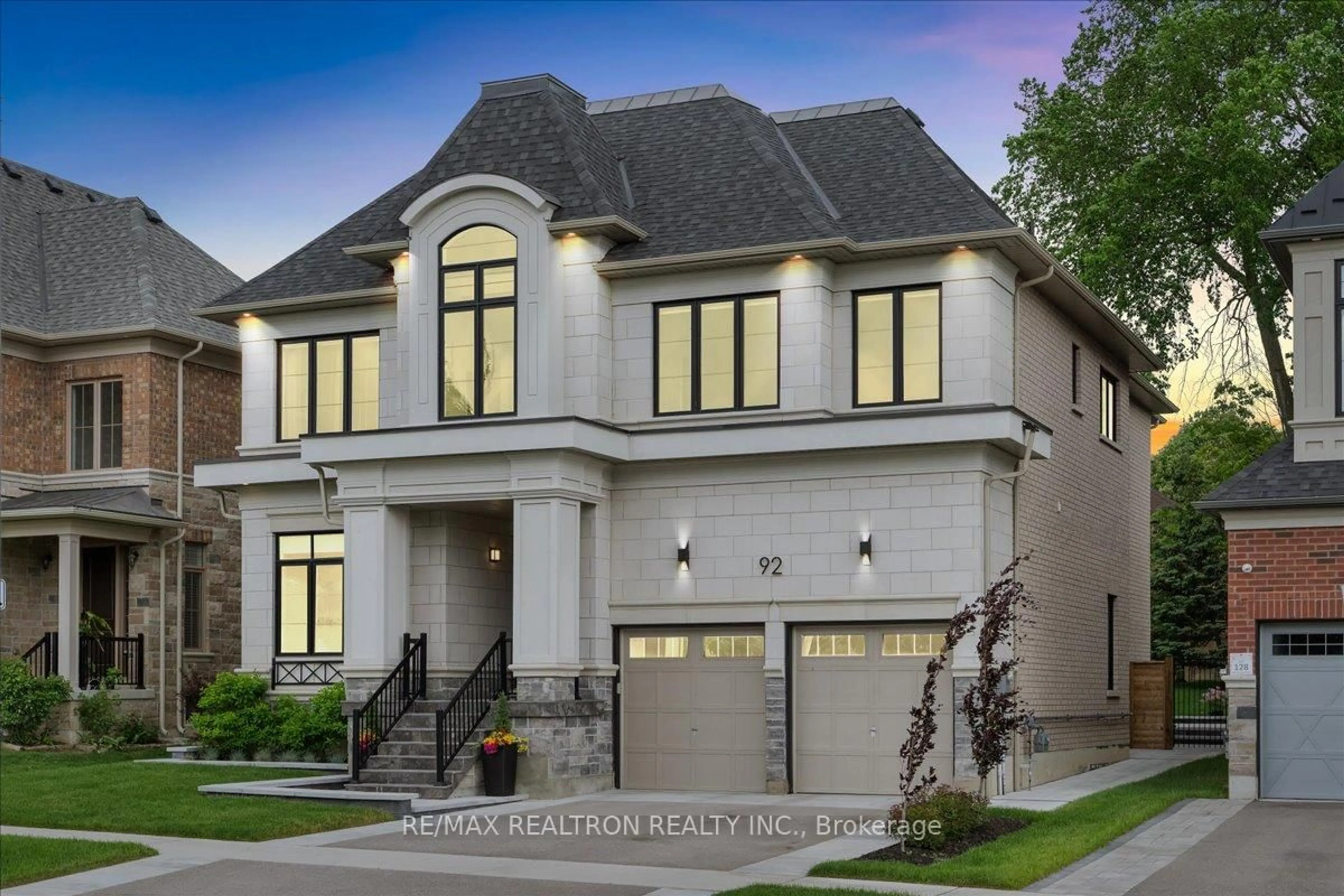 Home with brick exterior material, street for 92 Klees Cres, Aurora Ontario L4G 3W8