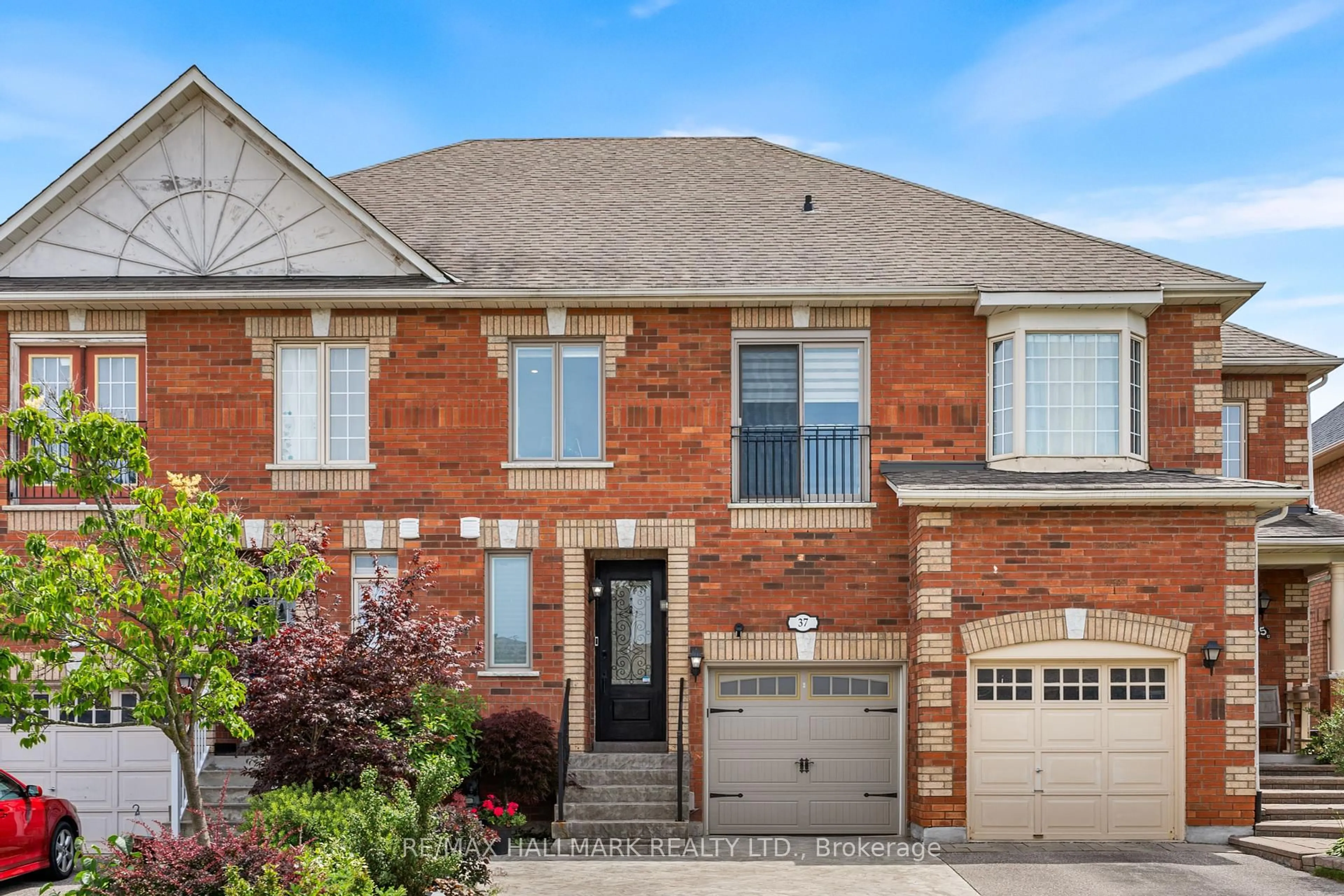 Home with brick exterior material, street for 37 Copperstone Cres, Richmond Hill Ontario L4S 2C5