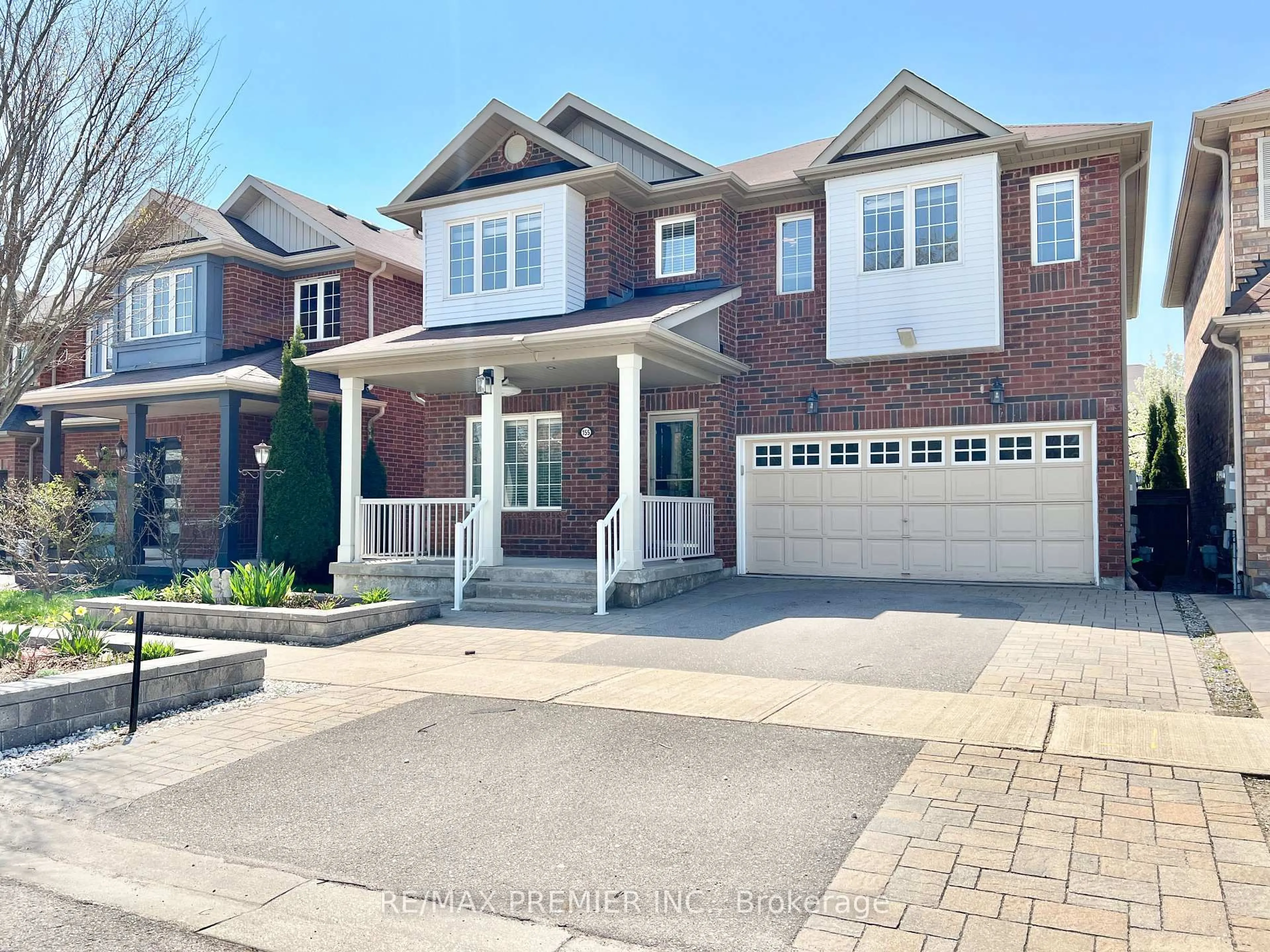 Home with brick exterior material, street for 155 Penndutch Circ, Whitchurch-Stouffville Ontario L4A 0N9