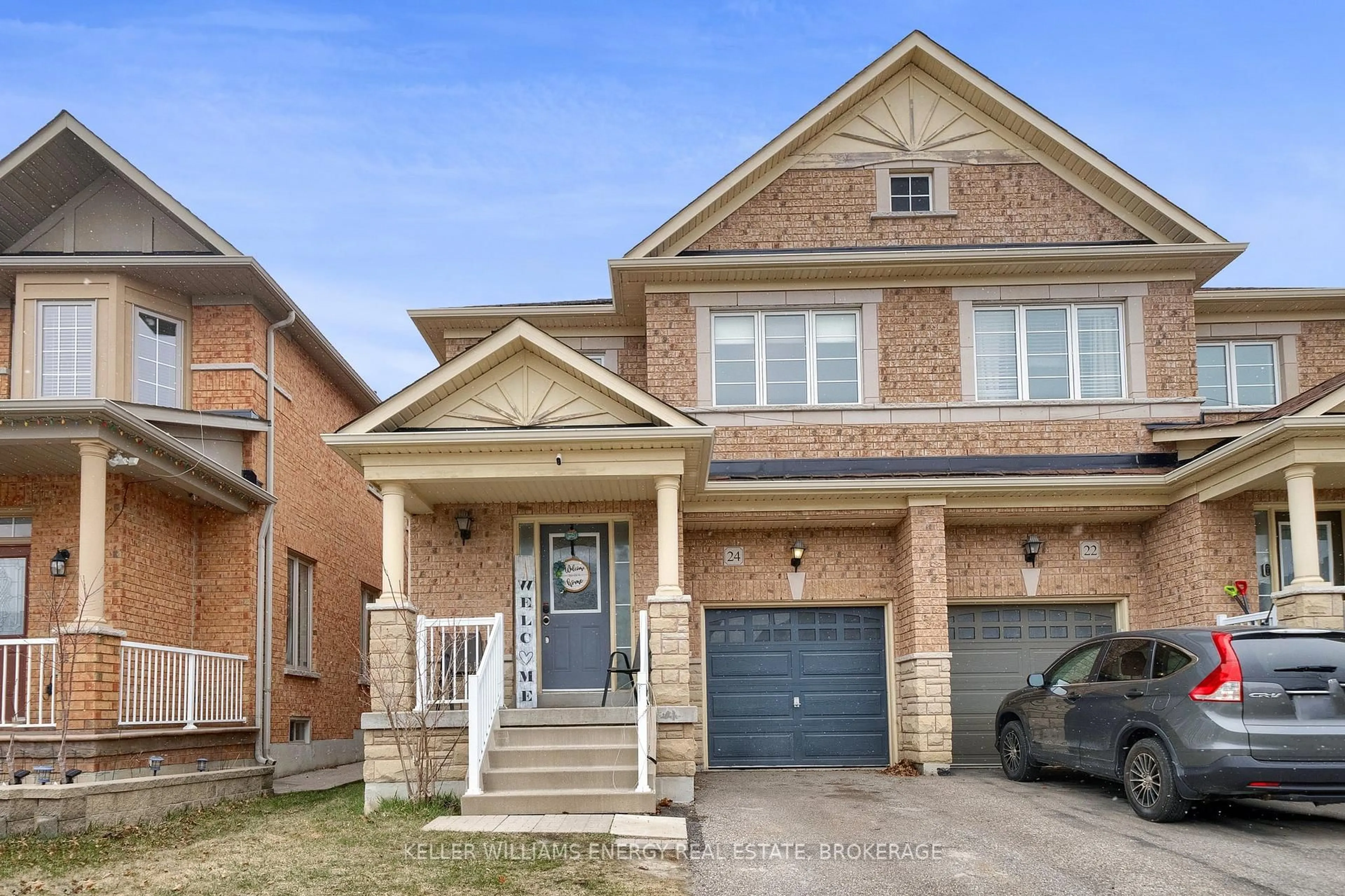 Home with brick exterior material, street for 24 Ken Wagg Cres, Whitchurch-Stouffville Ontario L4A 0J8