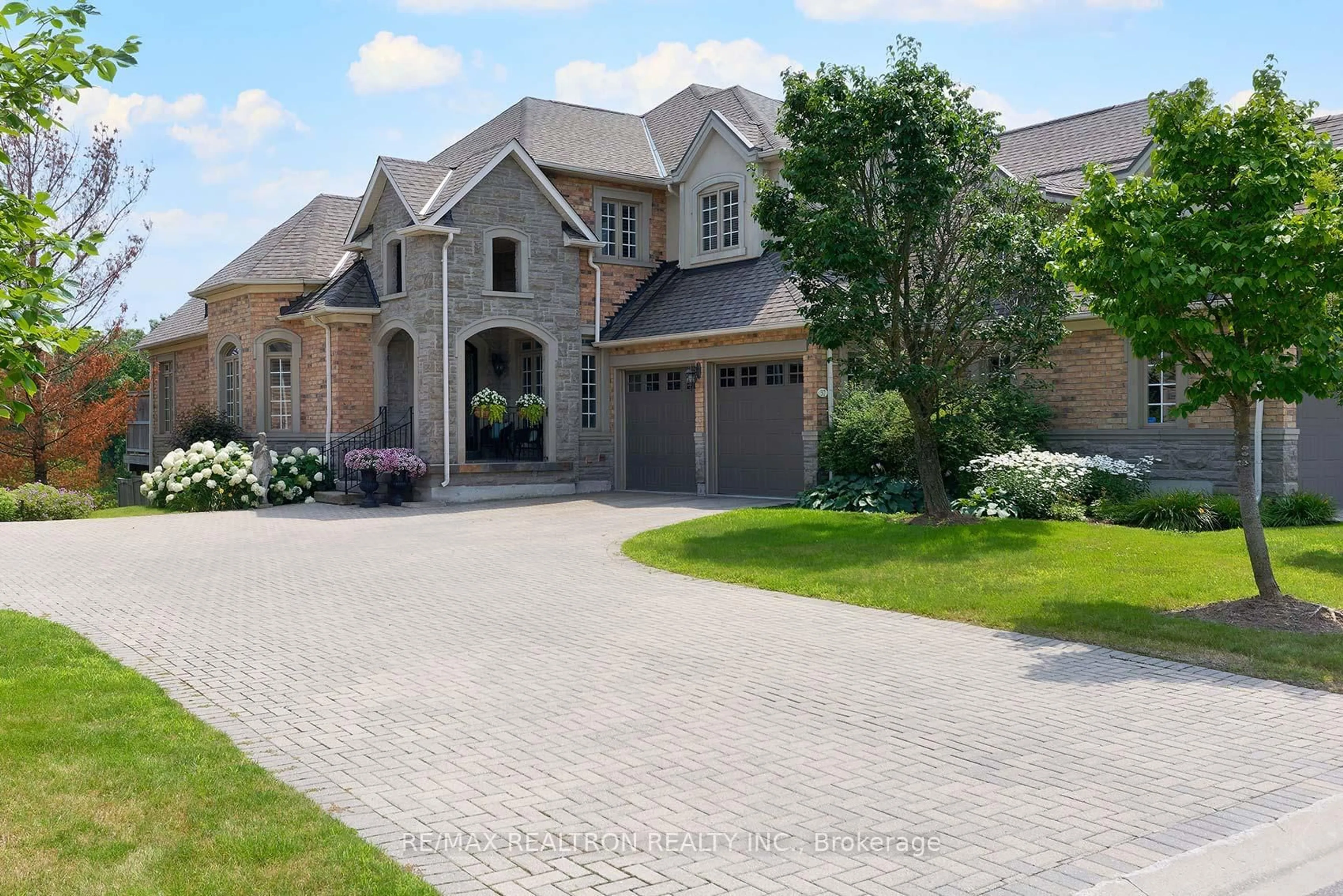Home with brick exterior material, street for 37 Britton Tr, Aurora Ontario L4G 7S8