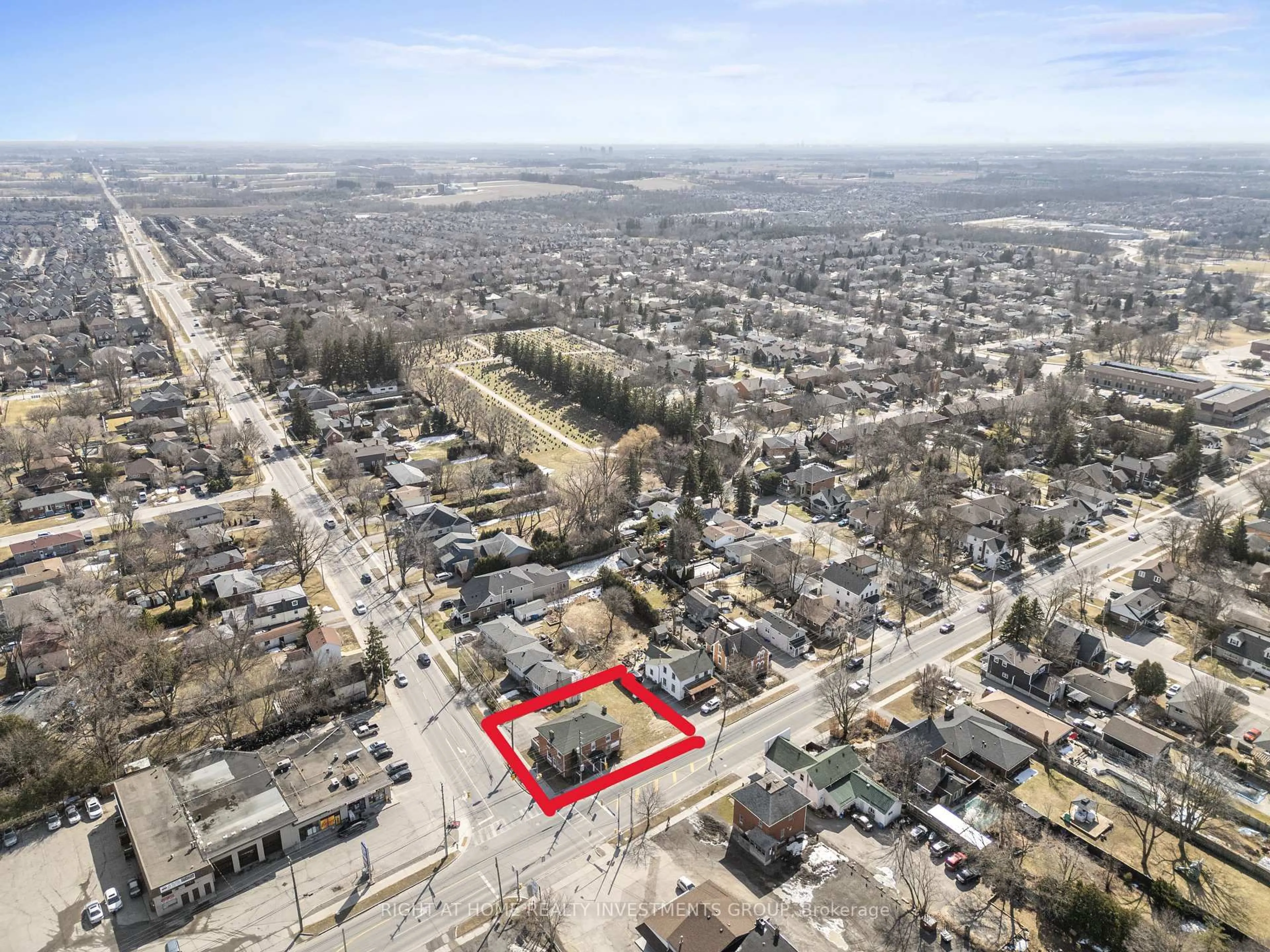 A pic from outside/outdoor area/front of a property/back of a property/a pic from drone, street for 6745 Main St, Whitchurch-Stouffville Ontario L4A 6B5