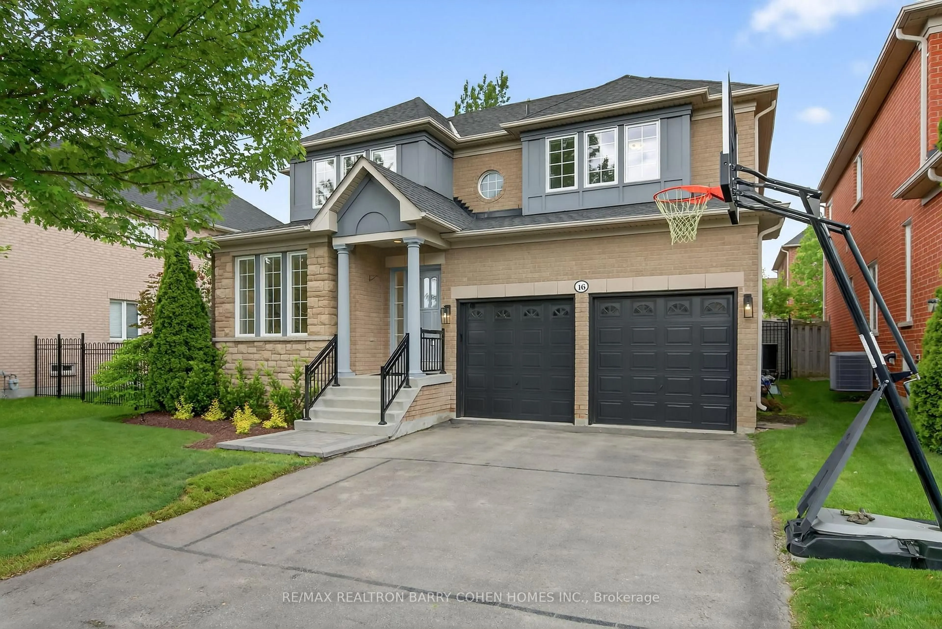 Home with brick exterior material, street for 16 Moraine Ridge Dr, Richmond Hill Ontario L4E 4S8
