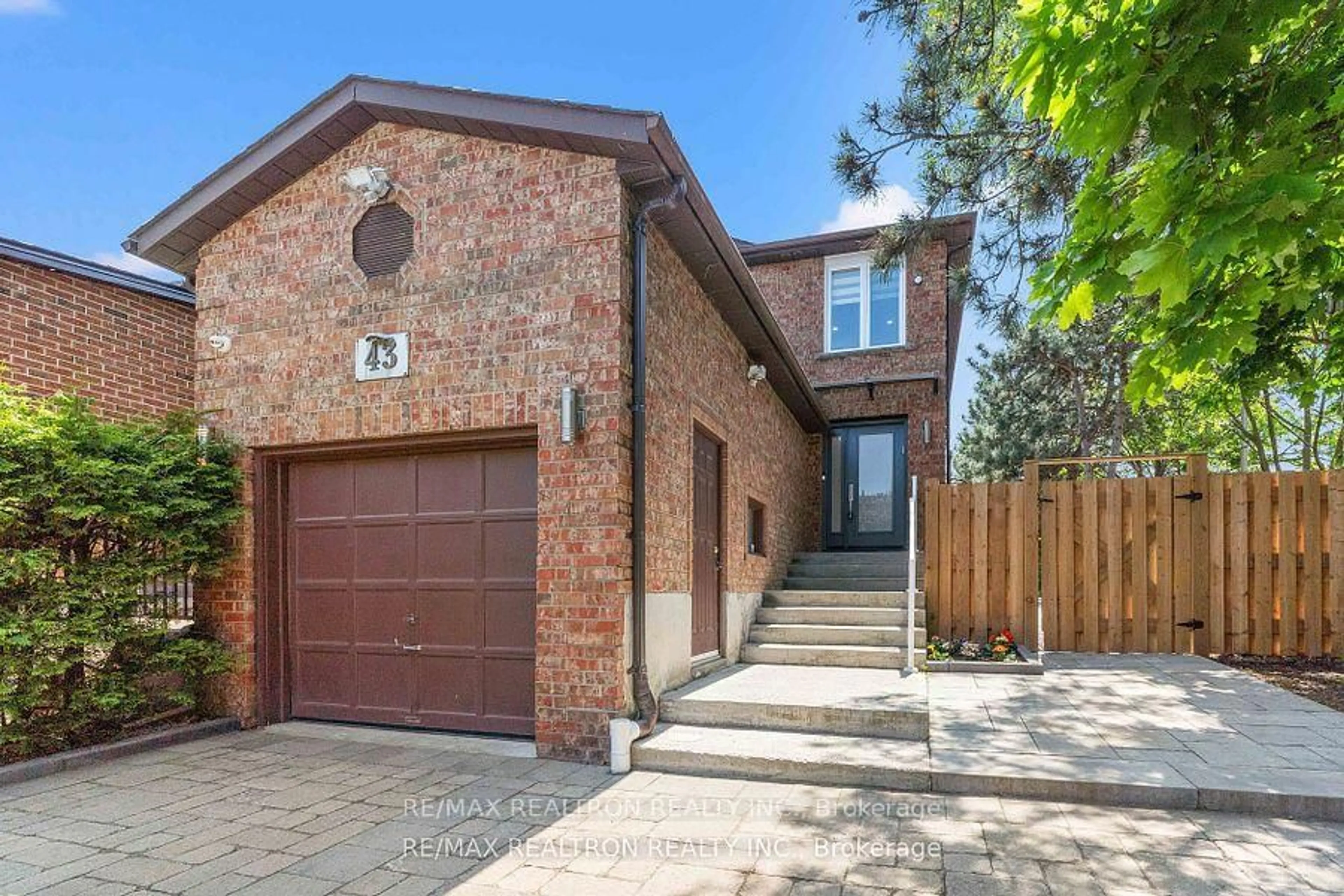 Home with brick exterior material, street for 43 Rejane Cres, Vaughan Ontario L4J 5A2