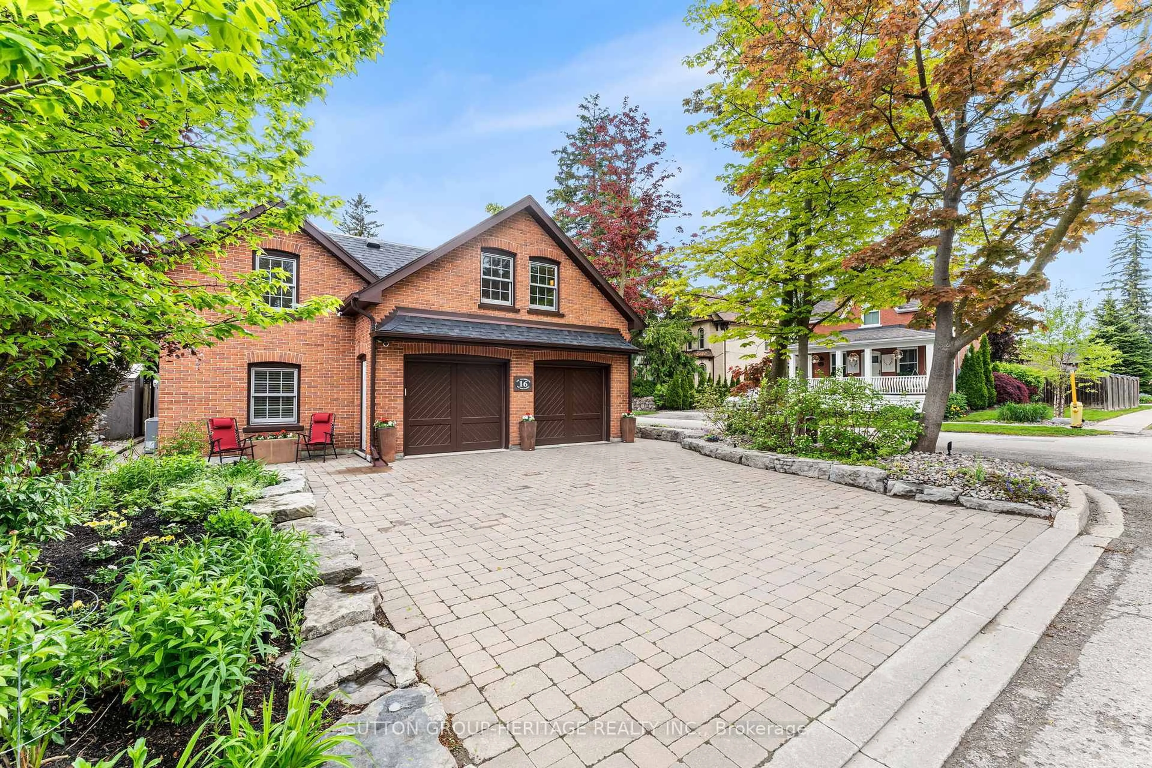 Home with brick exterior material, street for 16 William St, Whitchurch-Stouffville Ontario L4A 1B9