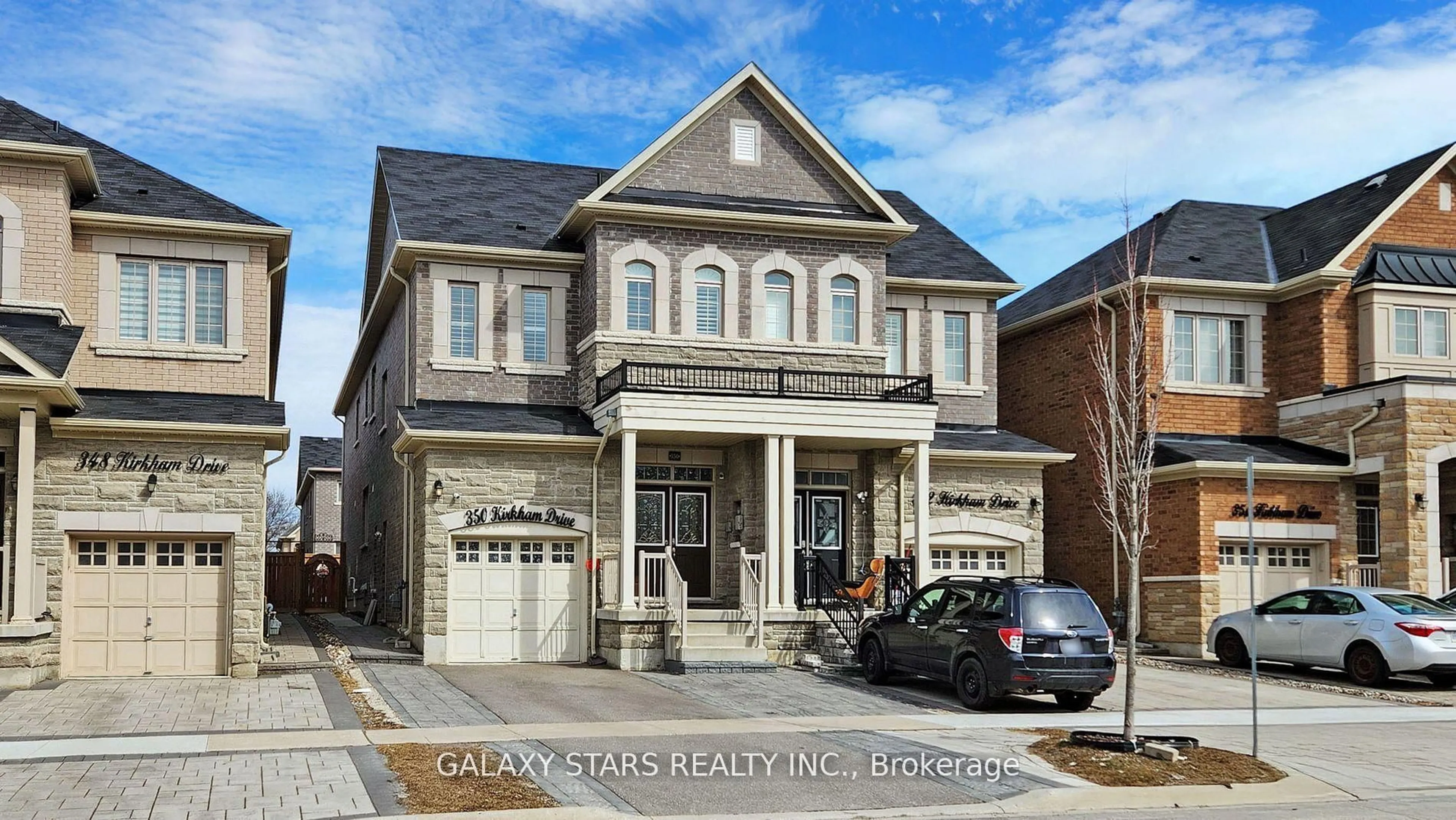 Home with brick exterior material, street for 350 Kirkham Dr, Markham Ontario L3S 0E4
