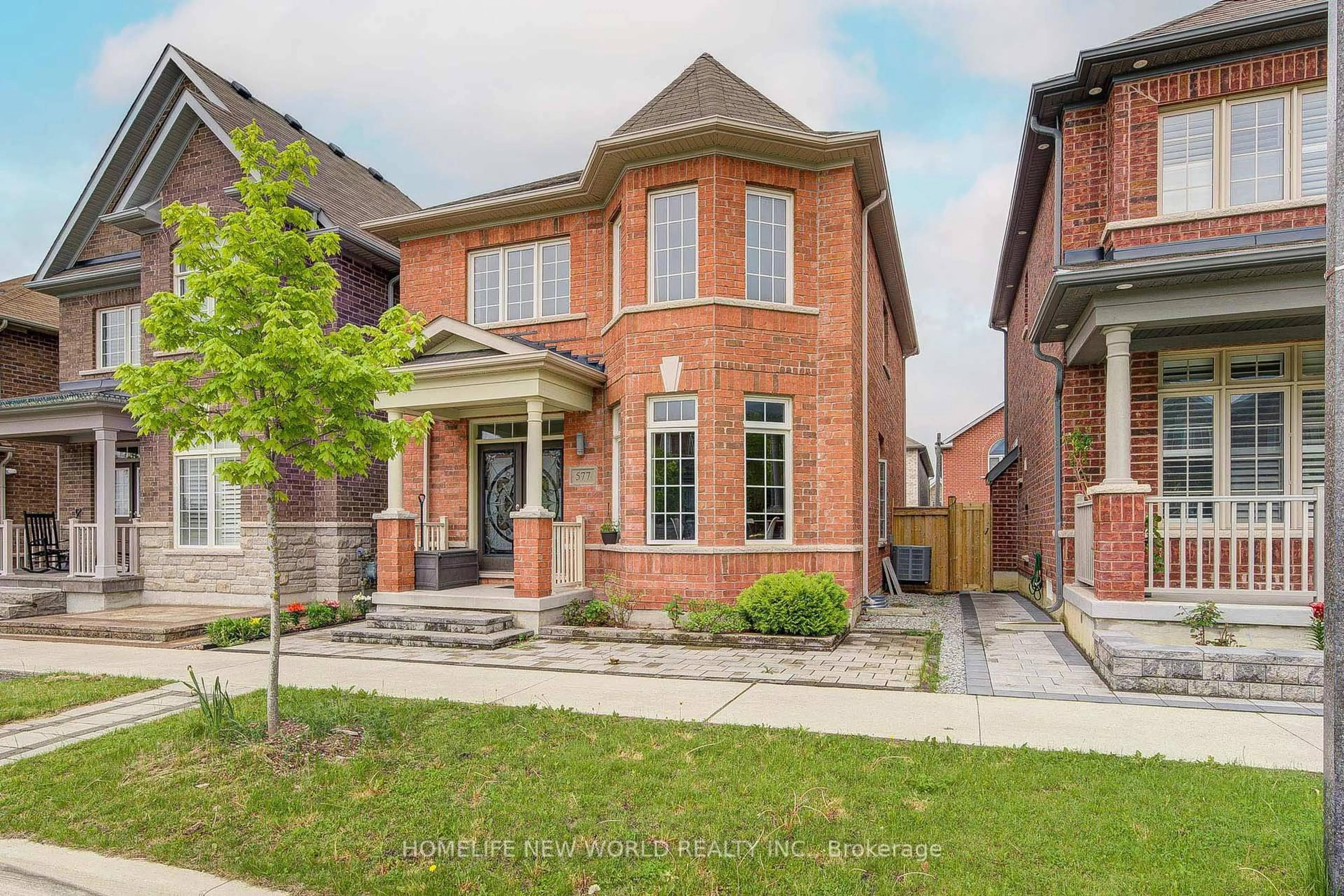 Home with brick exterior material, street for 577 William Forster Rd, Markham Ontario L6B 1A8