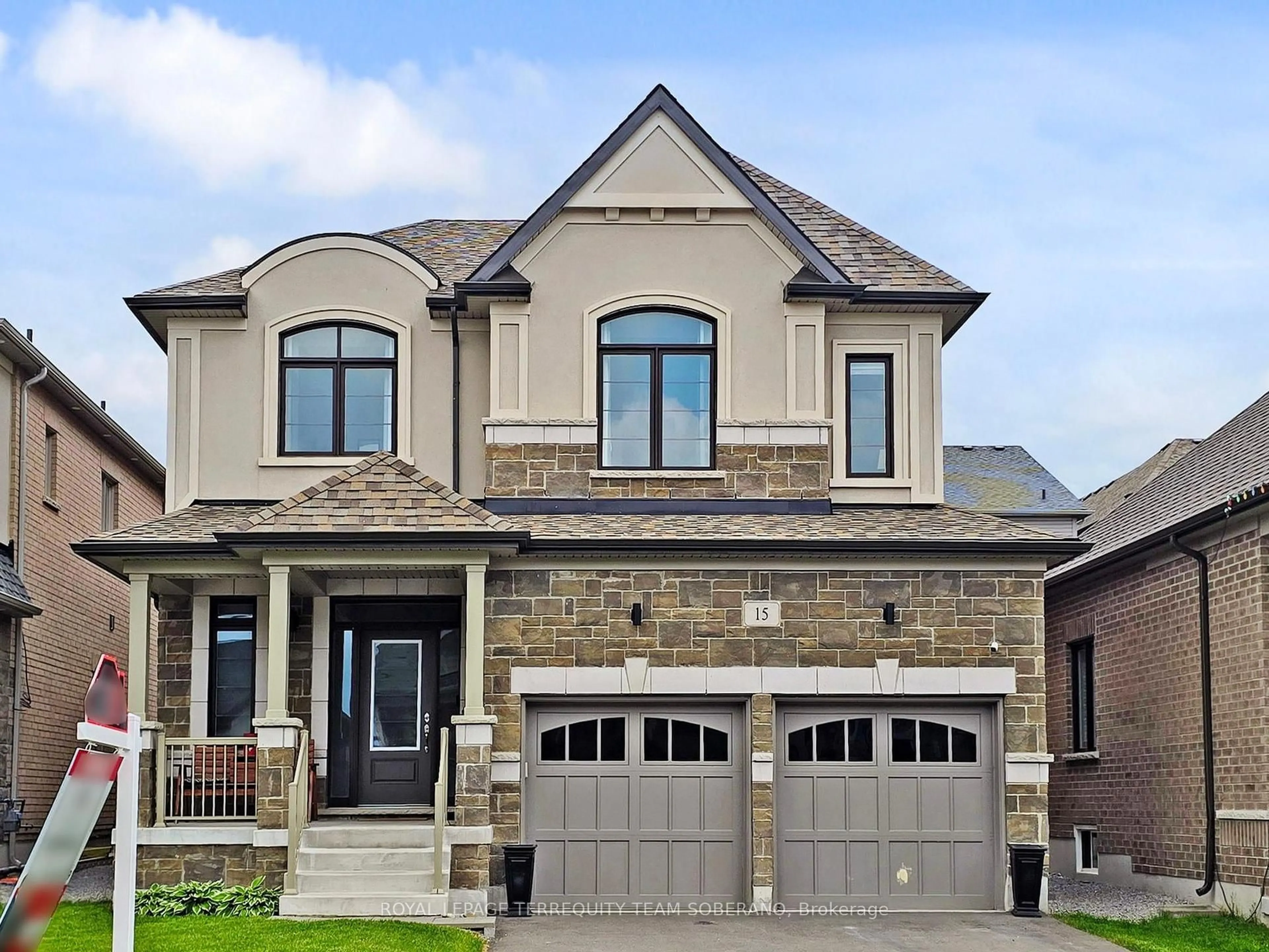 Home with brick exterior material, street for 15 Pietrowski Dr, Georgina Ontario L4P 0J7