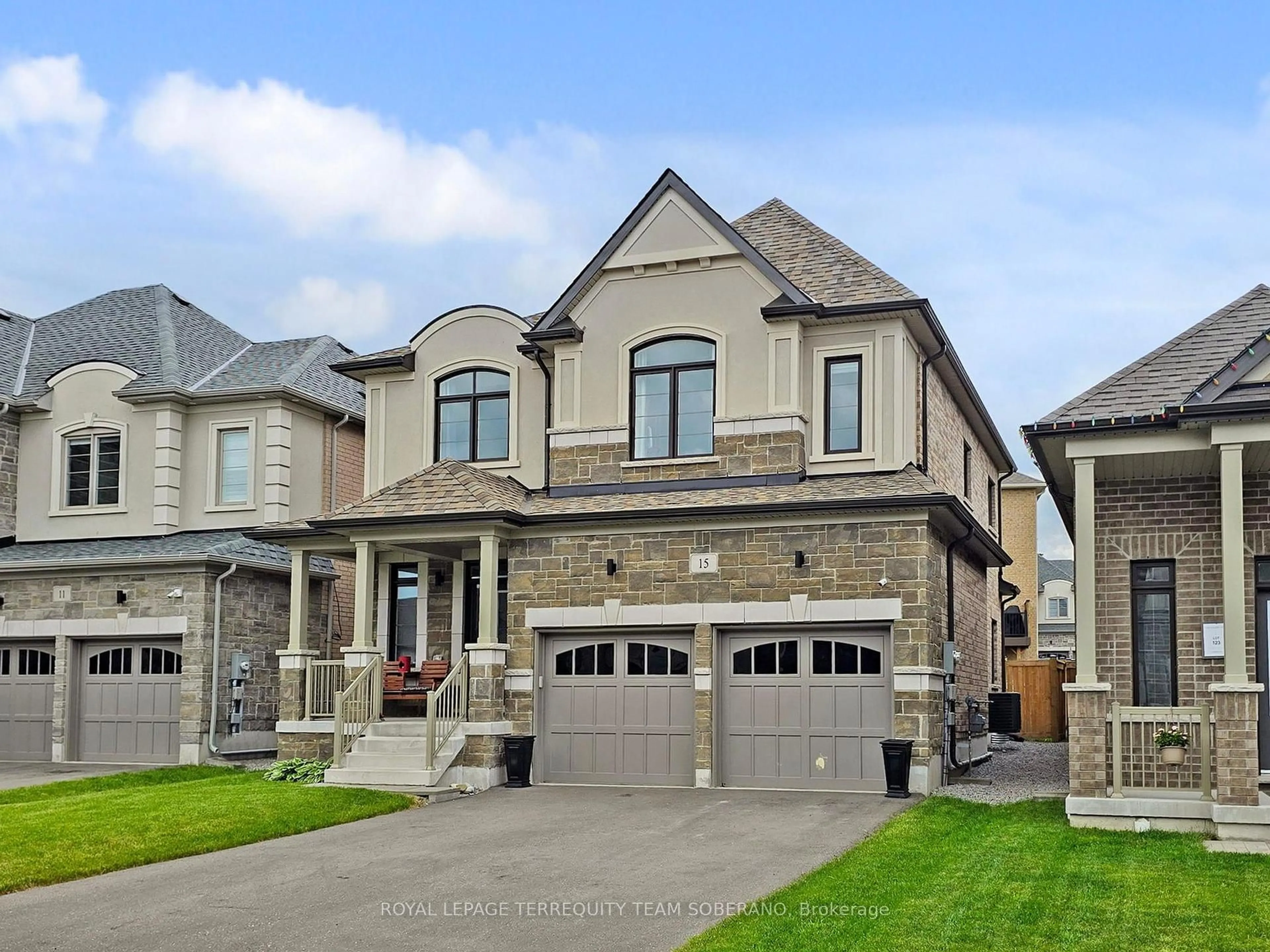 Home with brick exterior material, street for 15 Pietrowski Dr, Georgina Ontario L4P 0J7