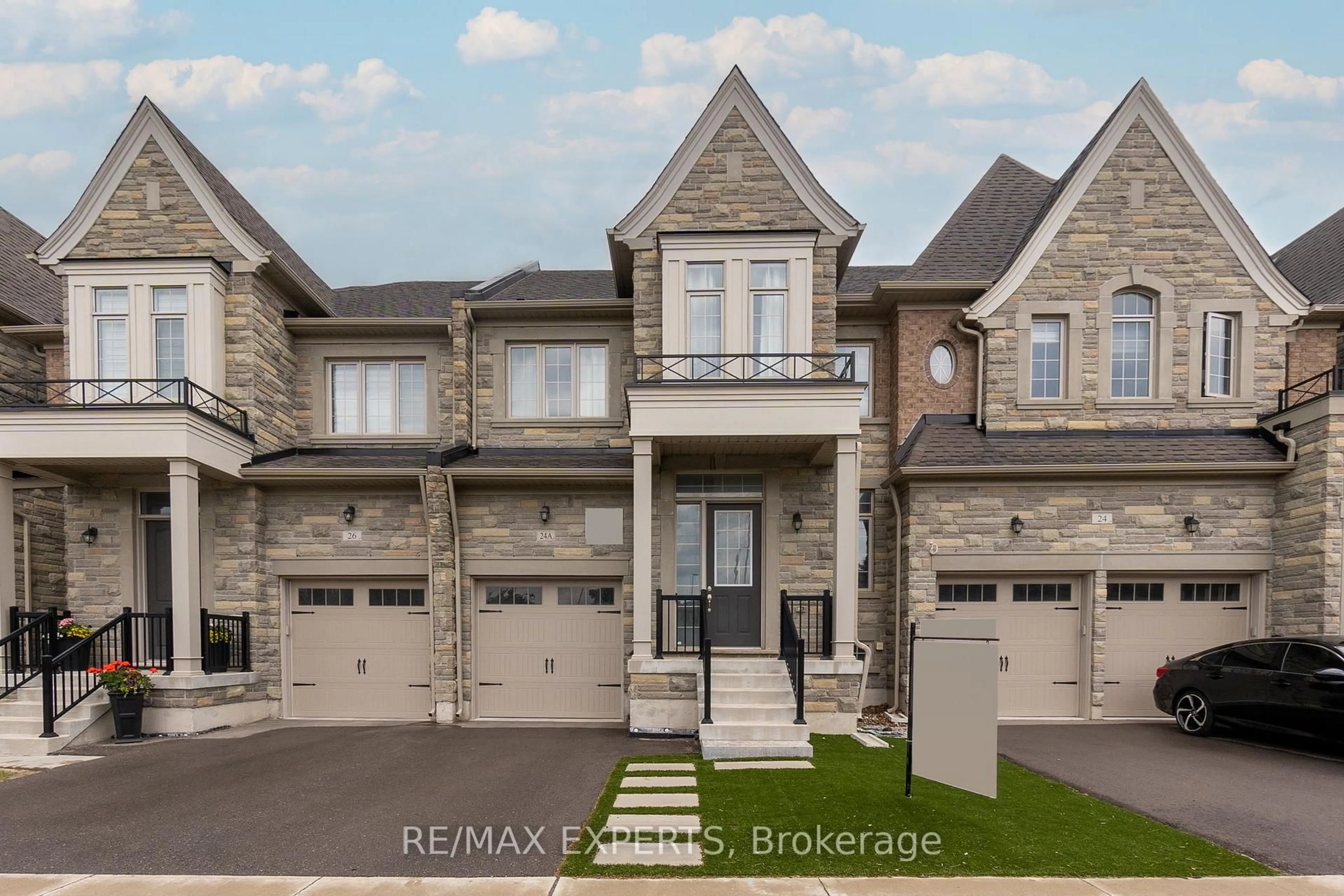 Home with brick exterior material, street for 24A Tatton Crt, King Ontario L7B 0C3