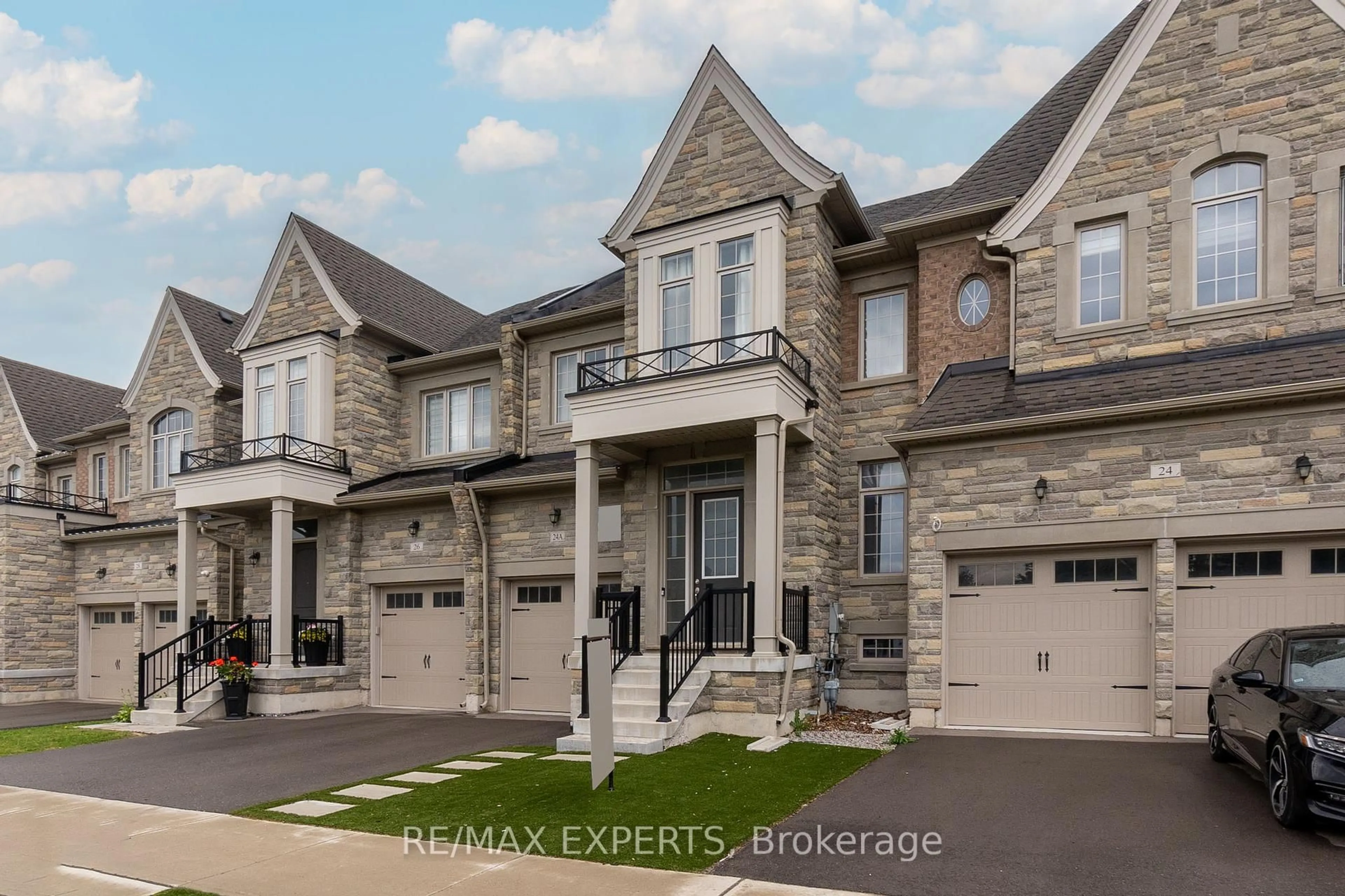 Home with brick exterior material, street for 24A Tatton Crt, King Ontario L7B 0C3