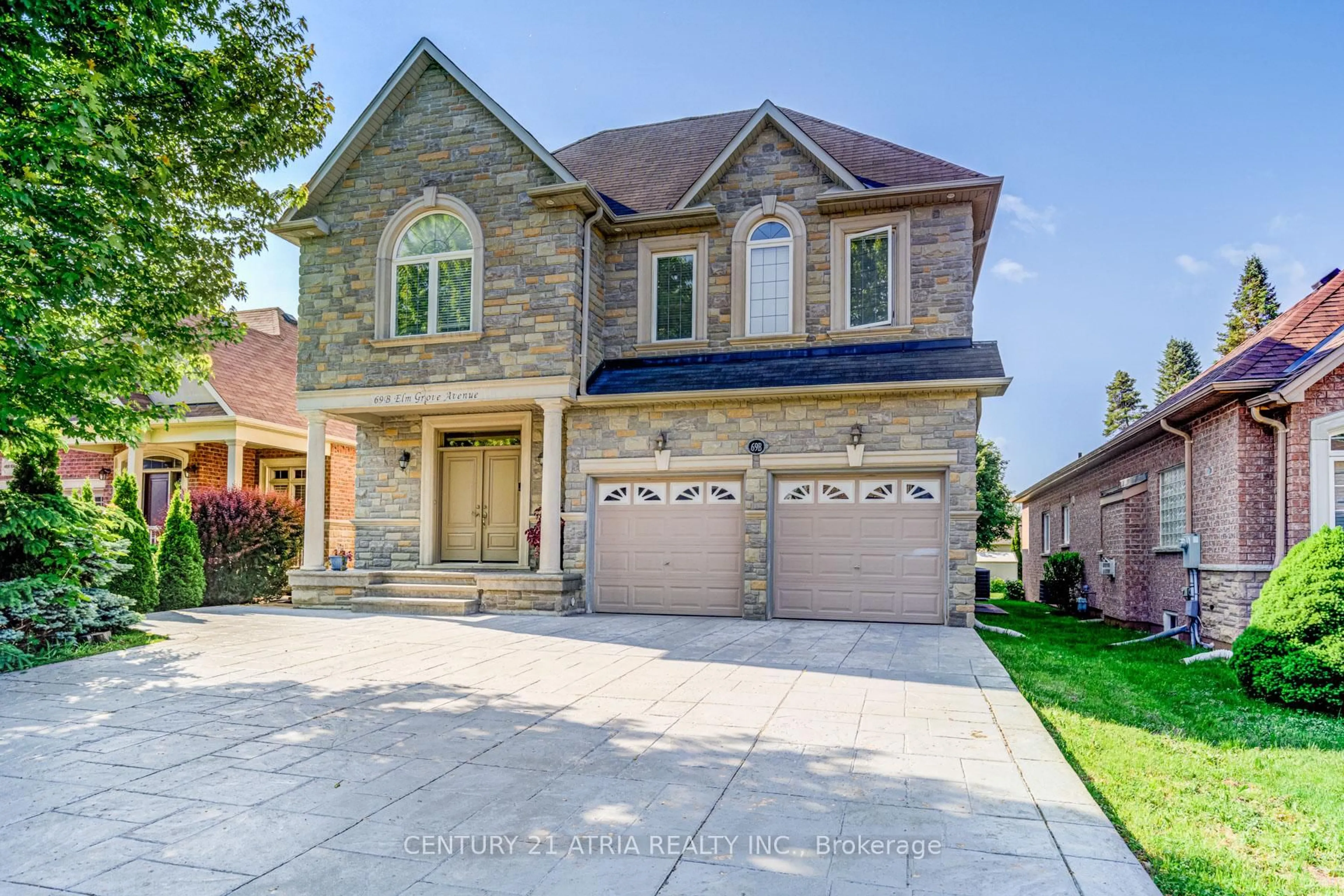 Home with brick exterior material, street for 69 B Elm Grove Ave, Richmond Hill Ontario L4E 2V4