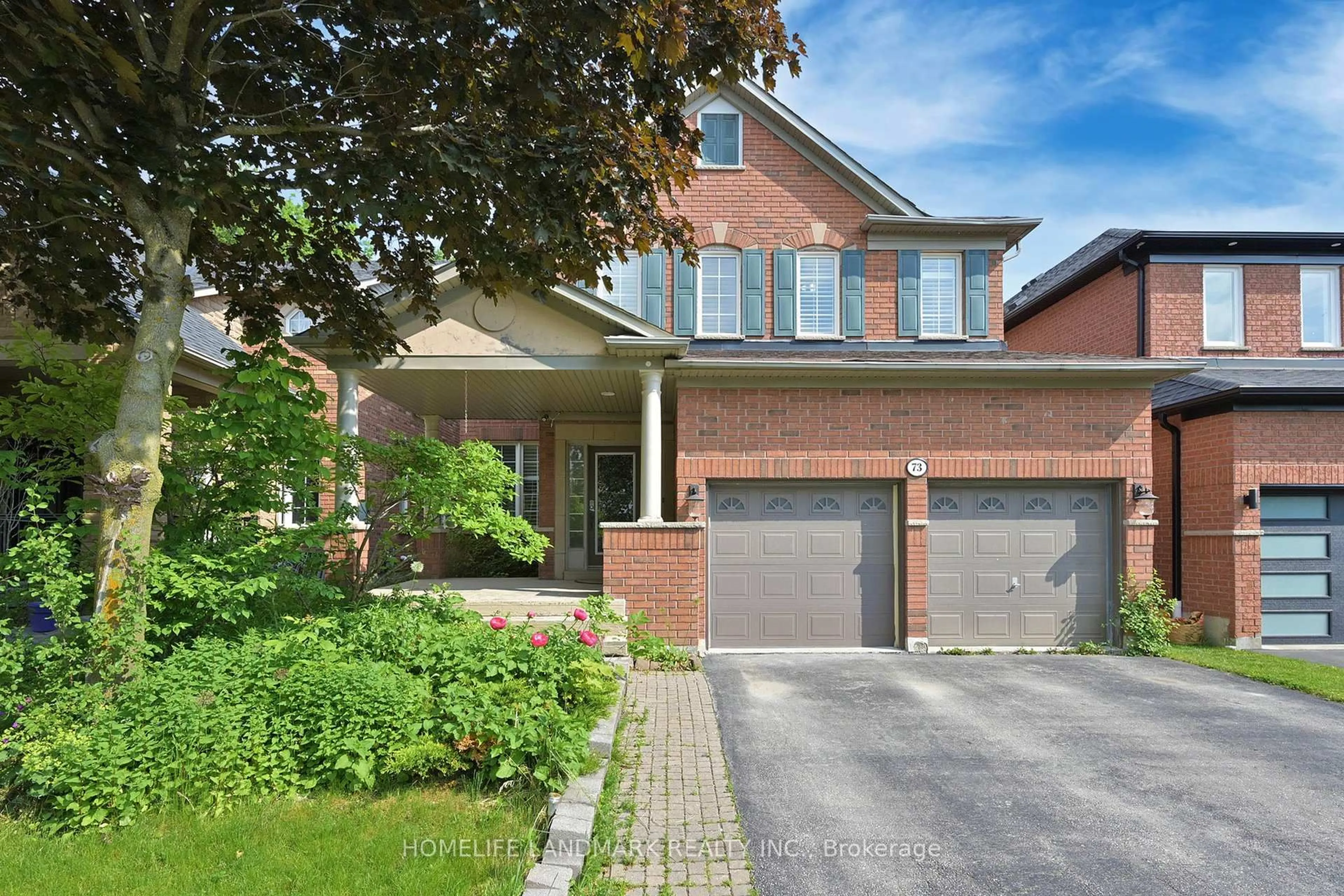 Home with brick exterior material, street for 73 Richvalley Cres, Richmond Hill Ontario L4E 4C8
