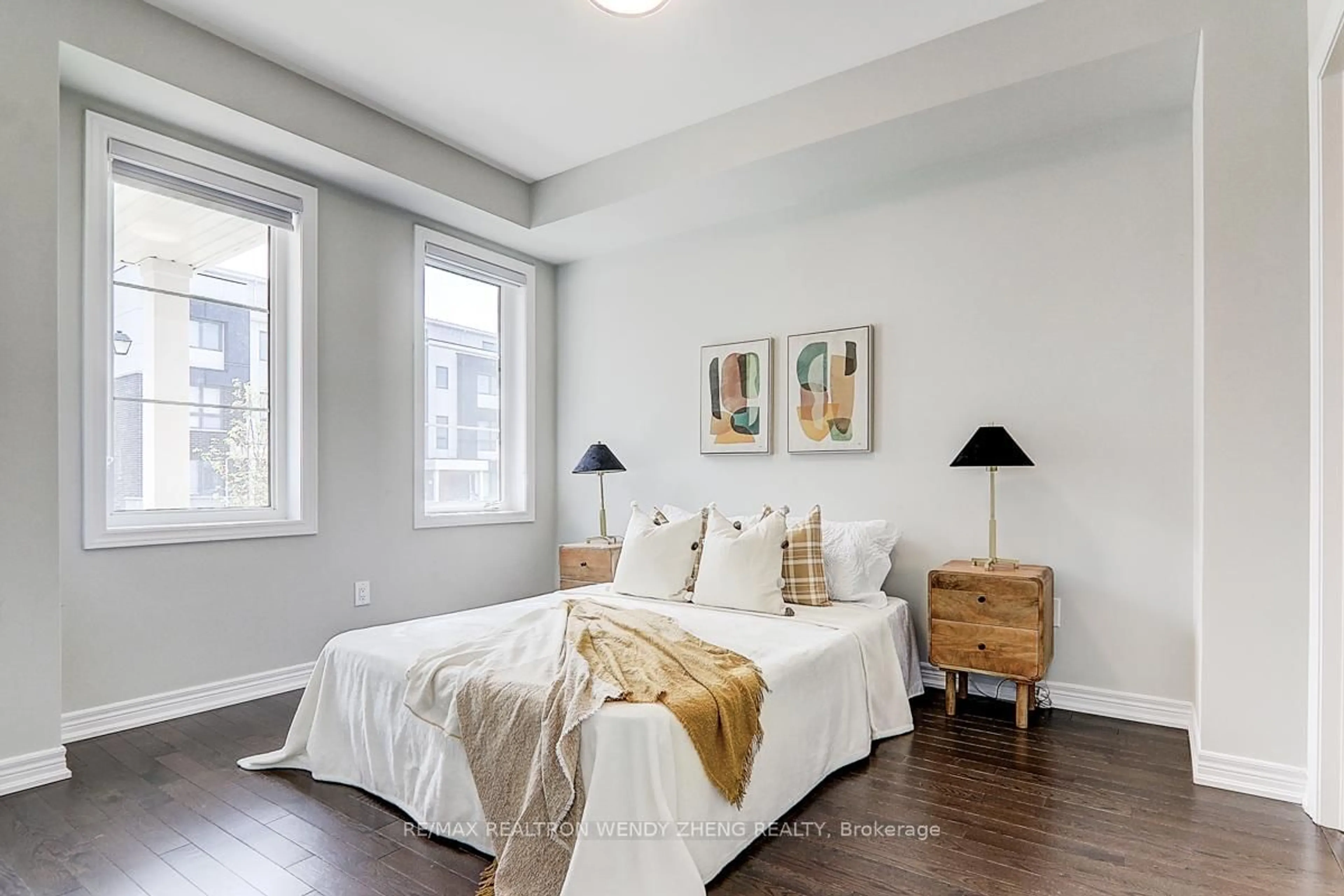 Bedroom with bed, unknown for 244 Rustle Woods Ave, Markham Ontario L6B 1R3