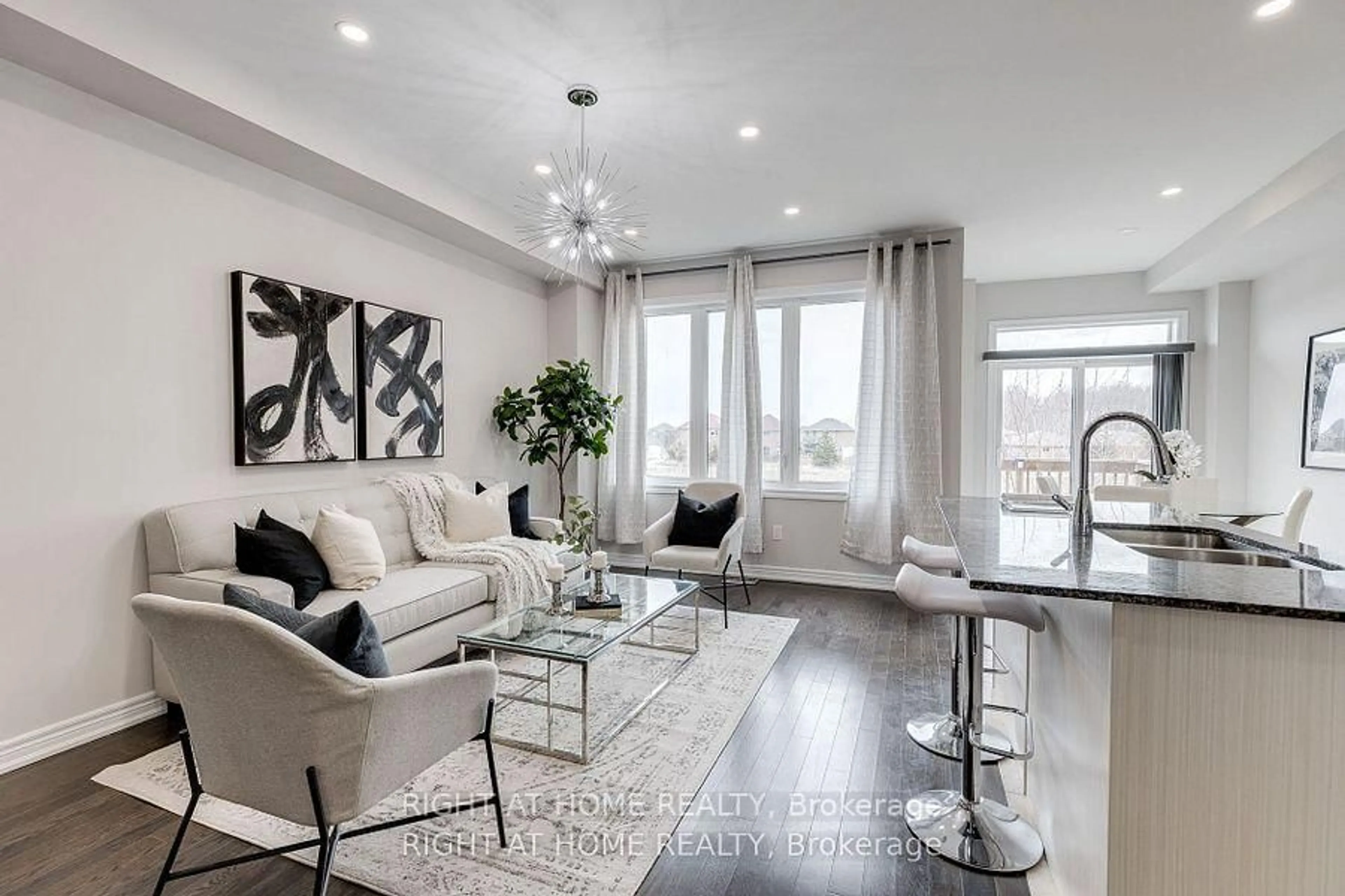 Living room with furniture, unknown for 2017 Mullen St, Innisfil Ontario L9S 0J8