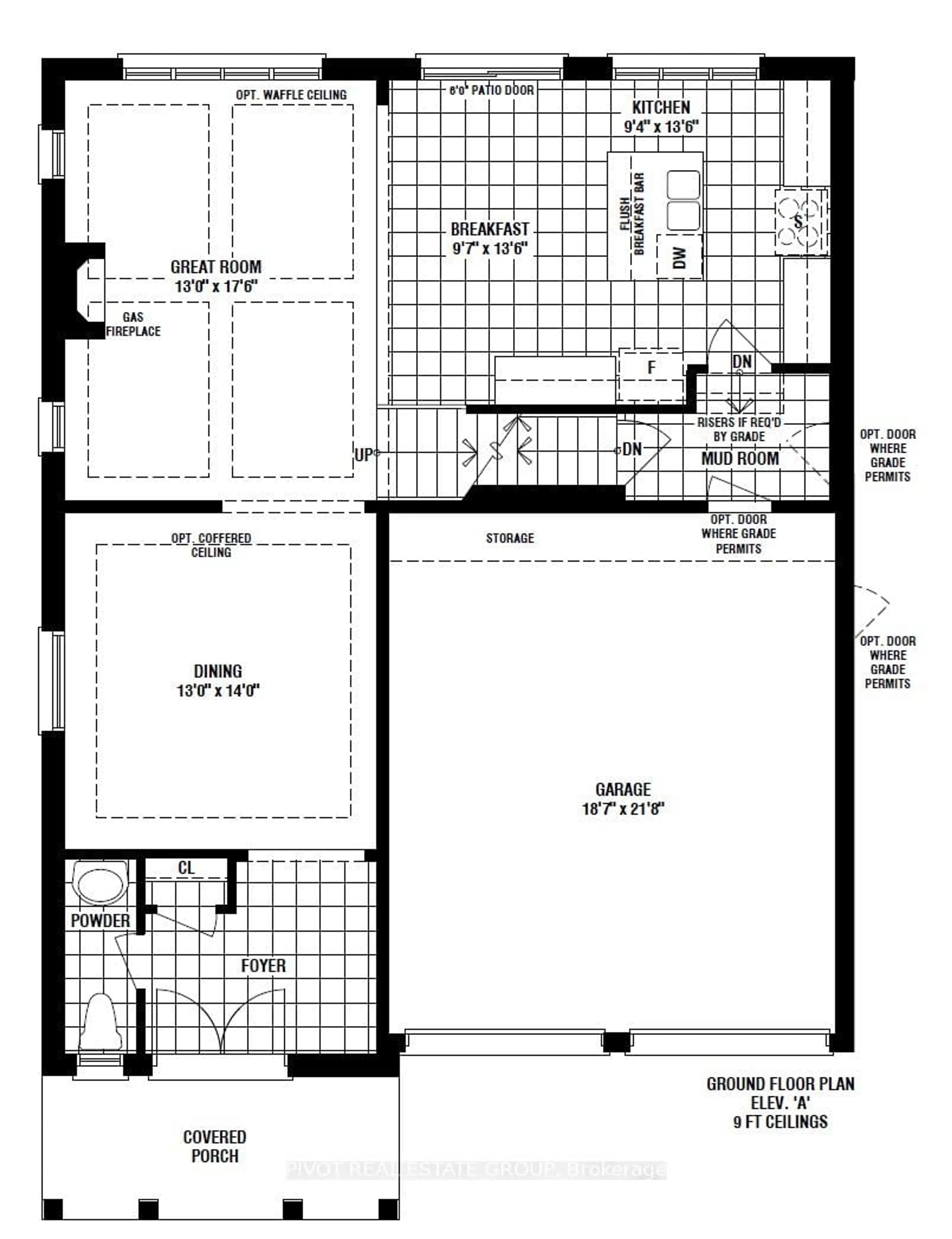 Floor plan for 101 Reynolds Dr, Bradford West Gwillimbury Ontario L3Z 4N7