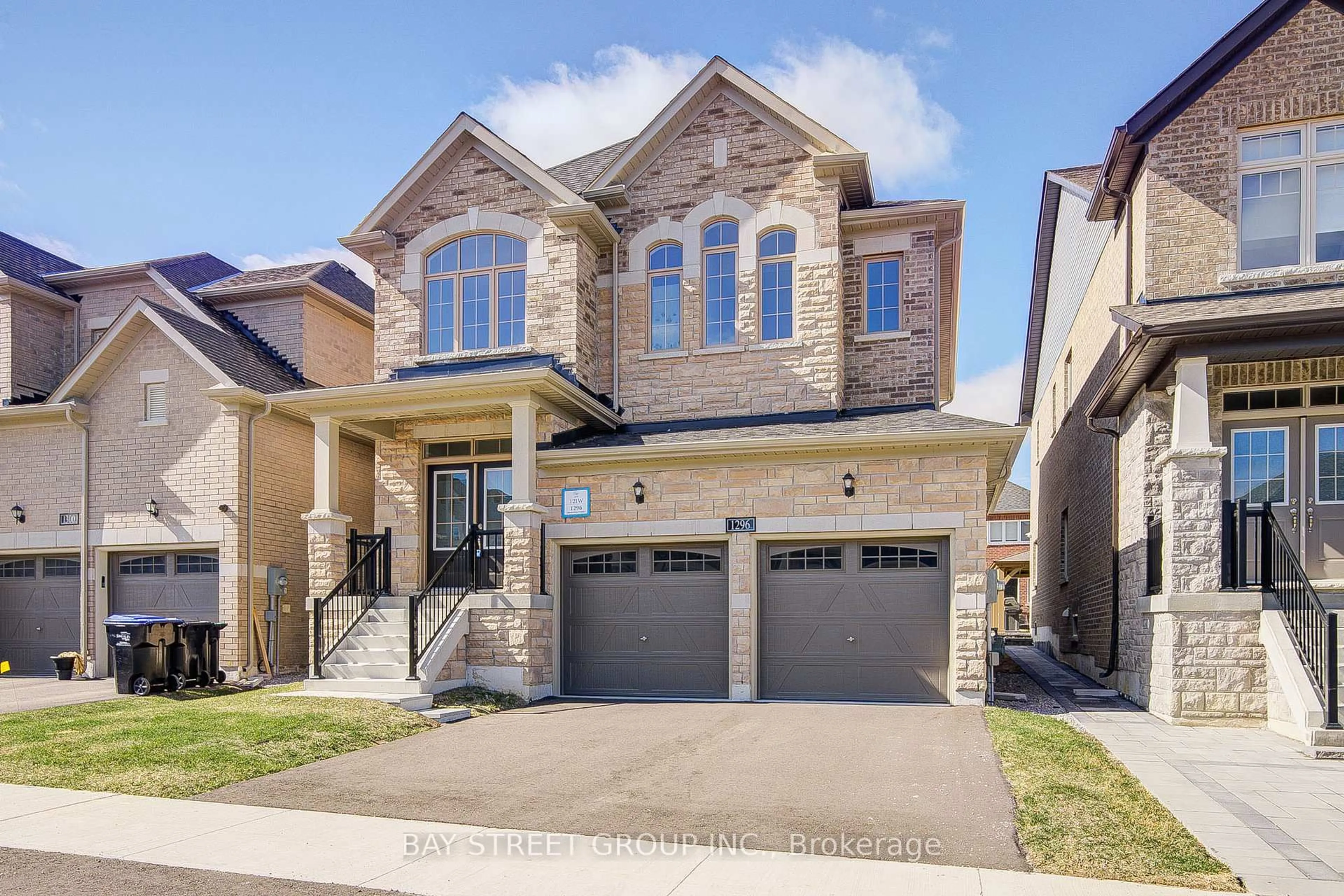 Home with brick exterior material, street for 1296 Broderick St, Innisfil Ontario L9S 0P6