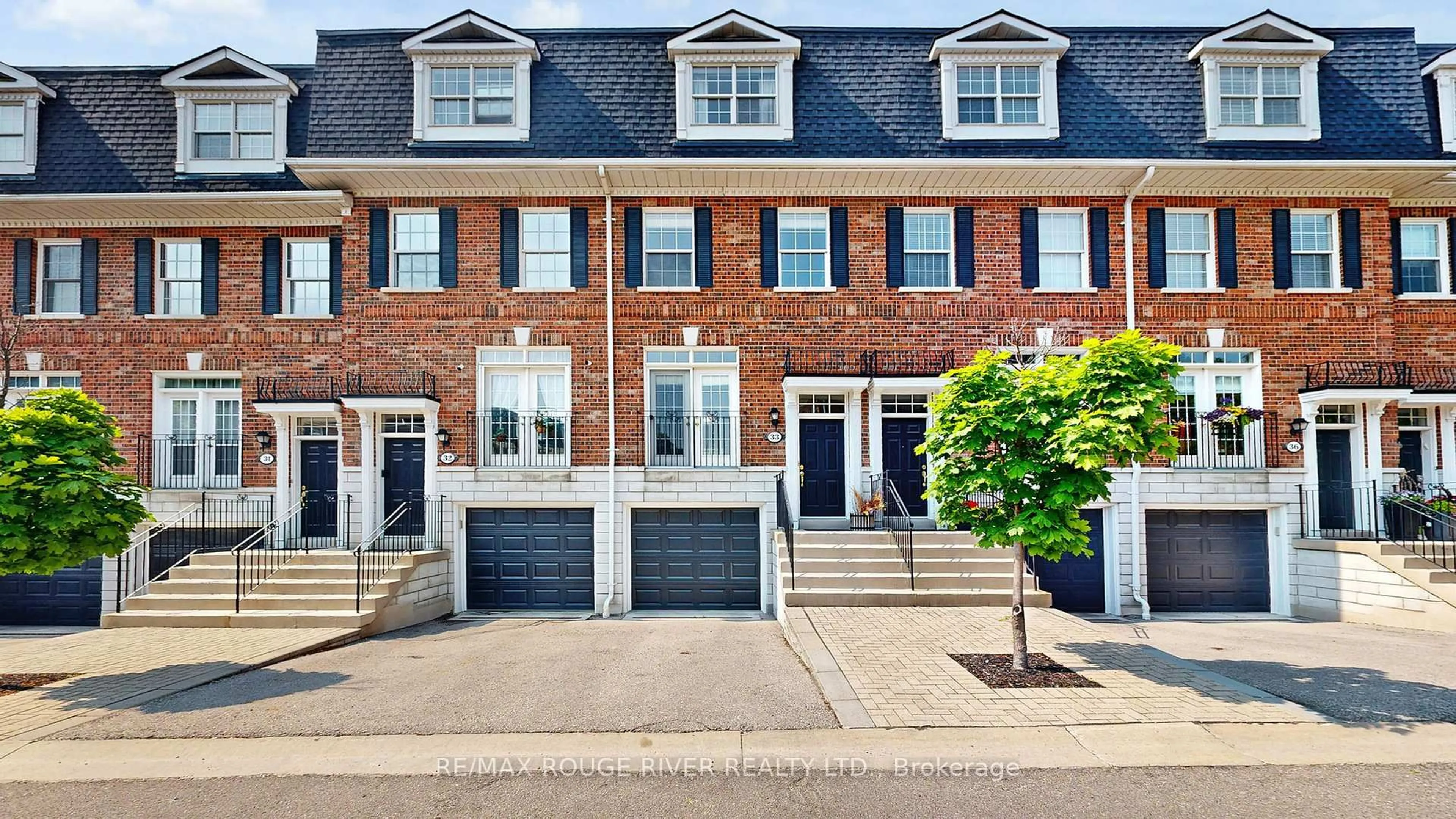 Home with brick exterior material, street for 6 Leonard St #33, Richmond Hill Ontario L4C 0L6