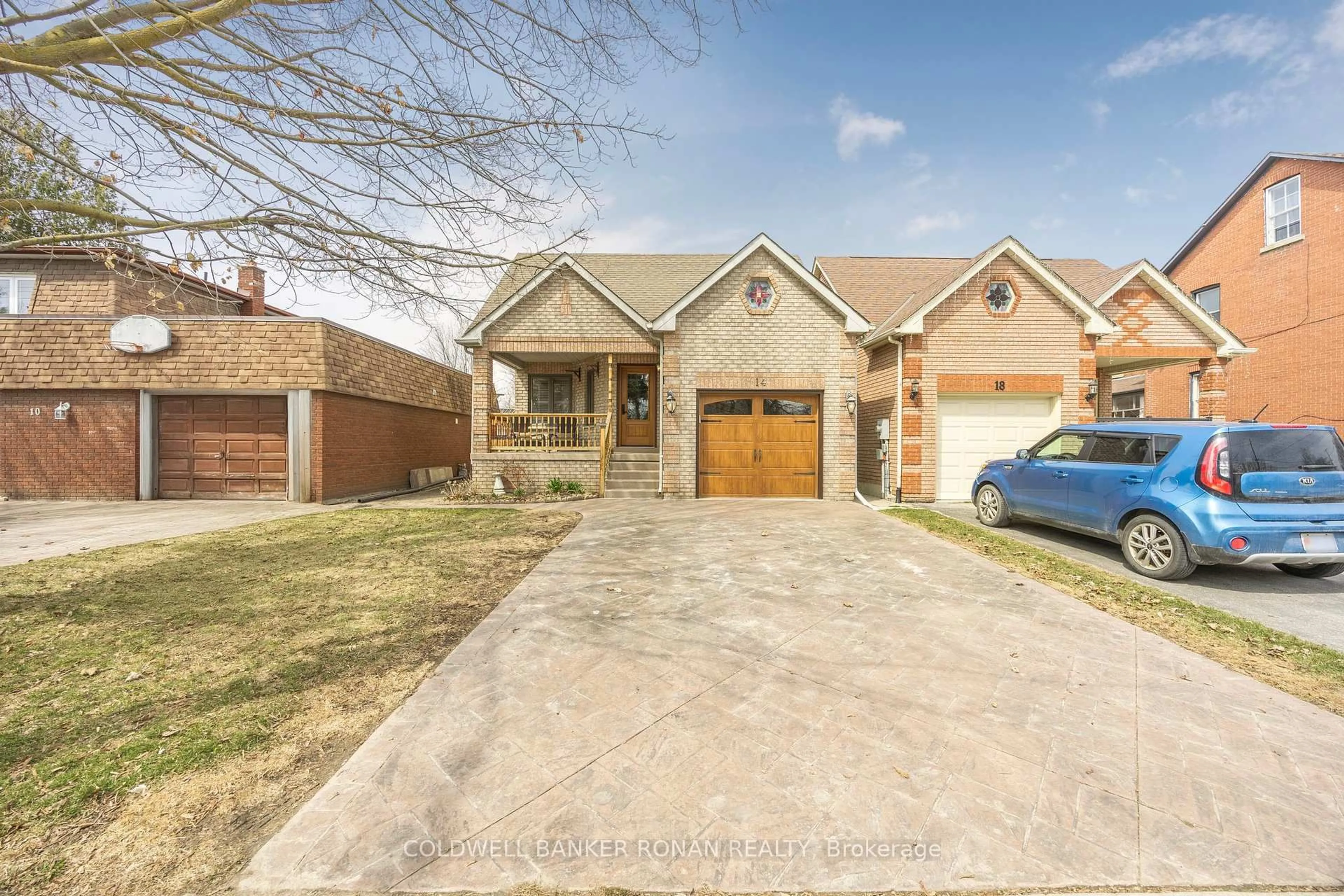 Home with brick exterior material, street for 14 Albert St, New Tecumseth Ontario L9R 1J4