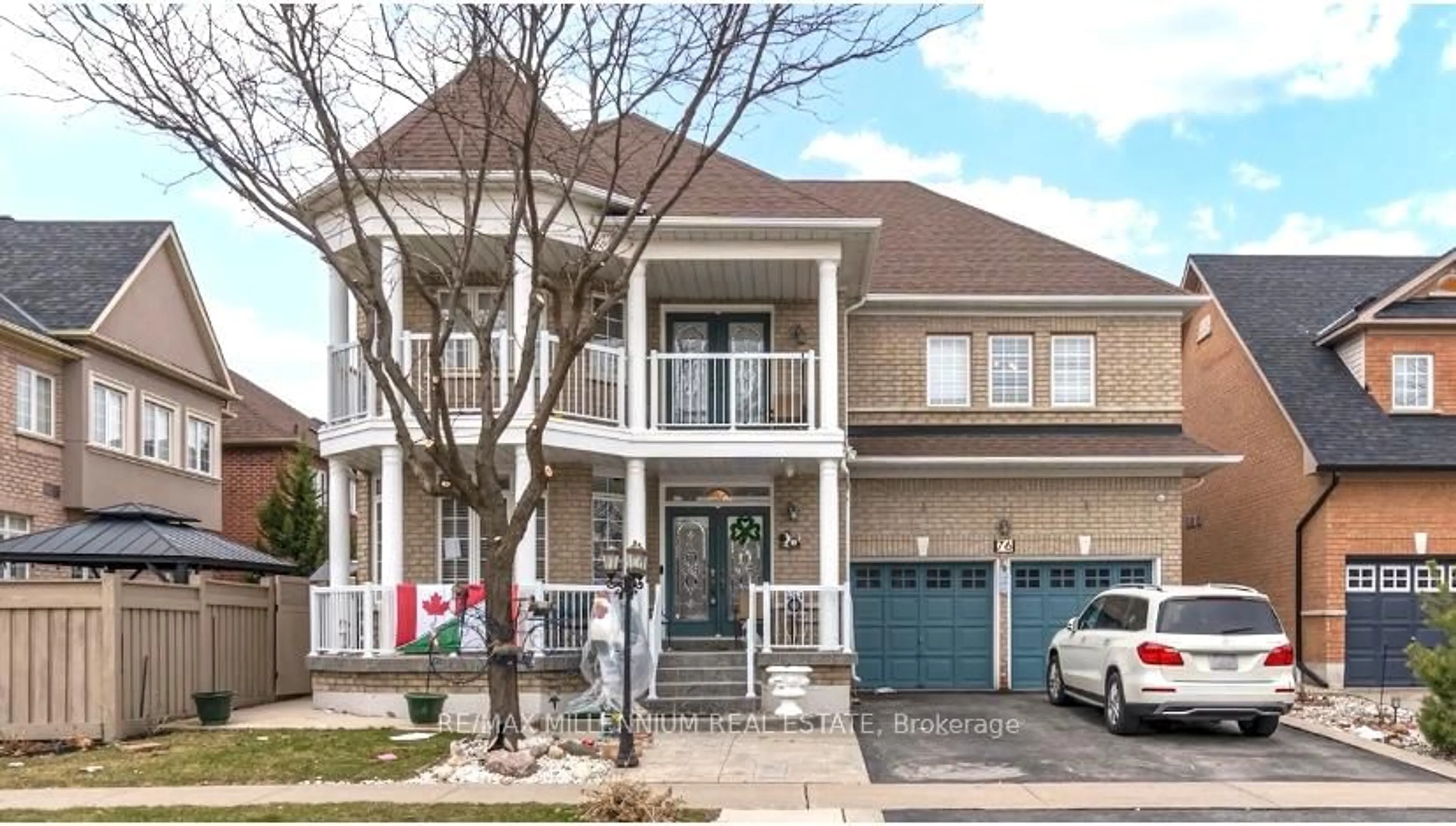 Home with brick exterior material, street for 76 Vellore Ave, Vaughan Ontario L4H 2W7
