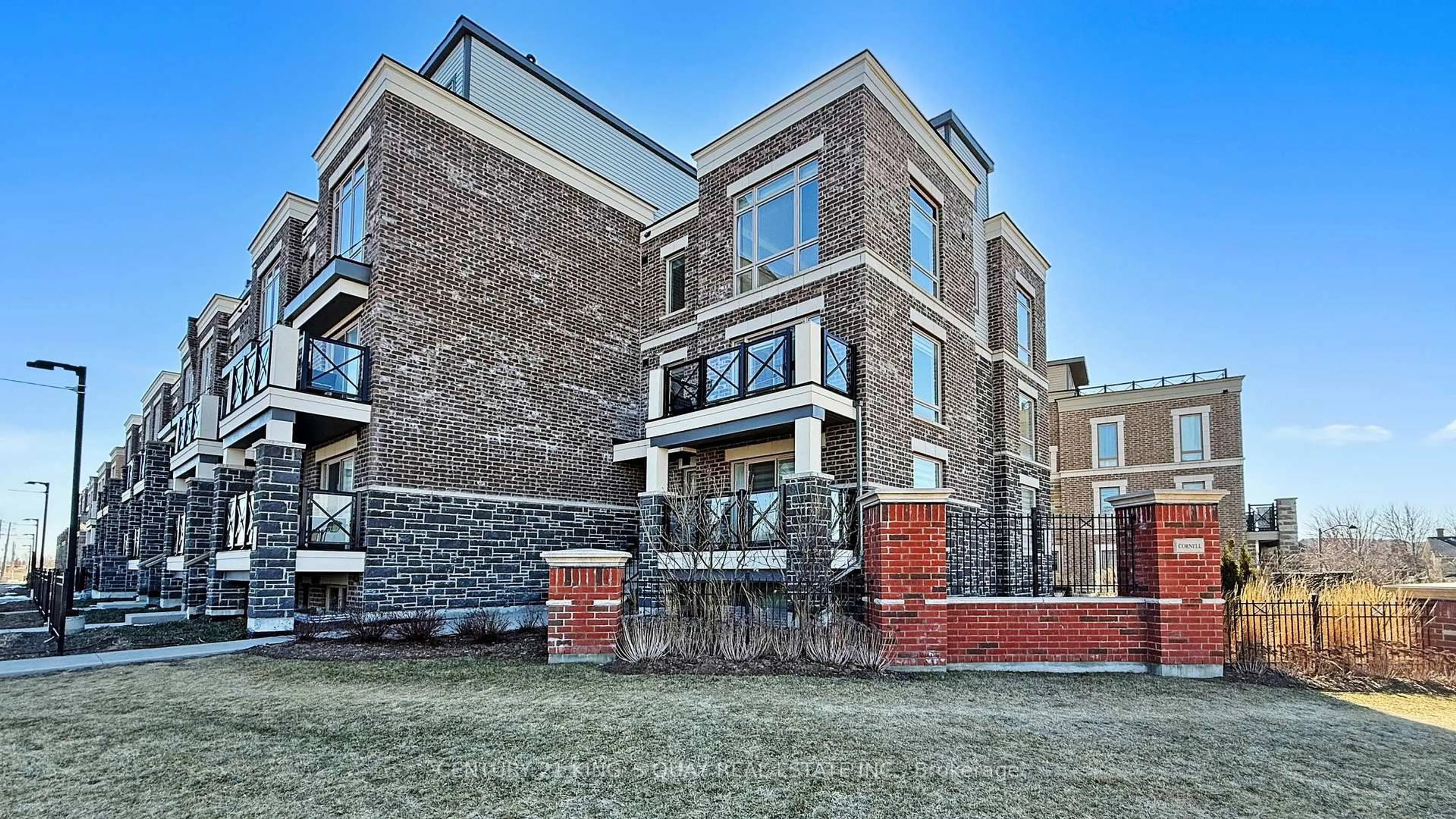 Home with brick exterior material, building for 10 Westmeath Lane #2202, Markham Ontario L6B 1N5