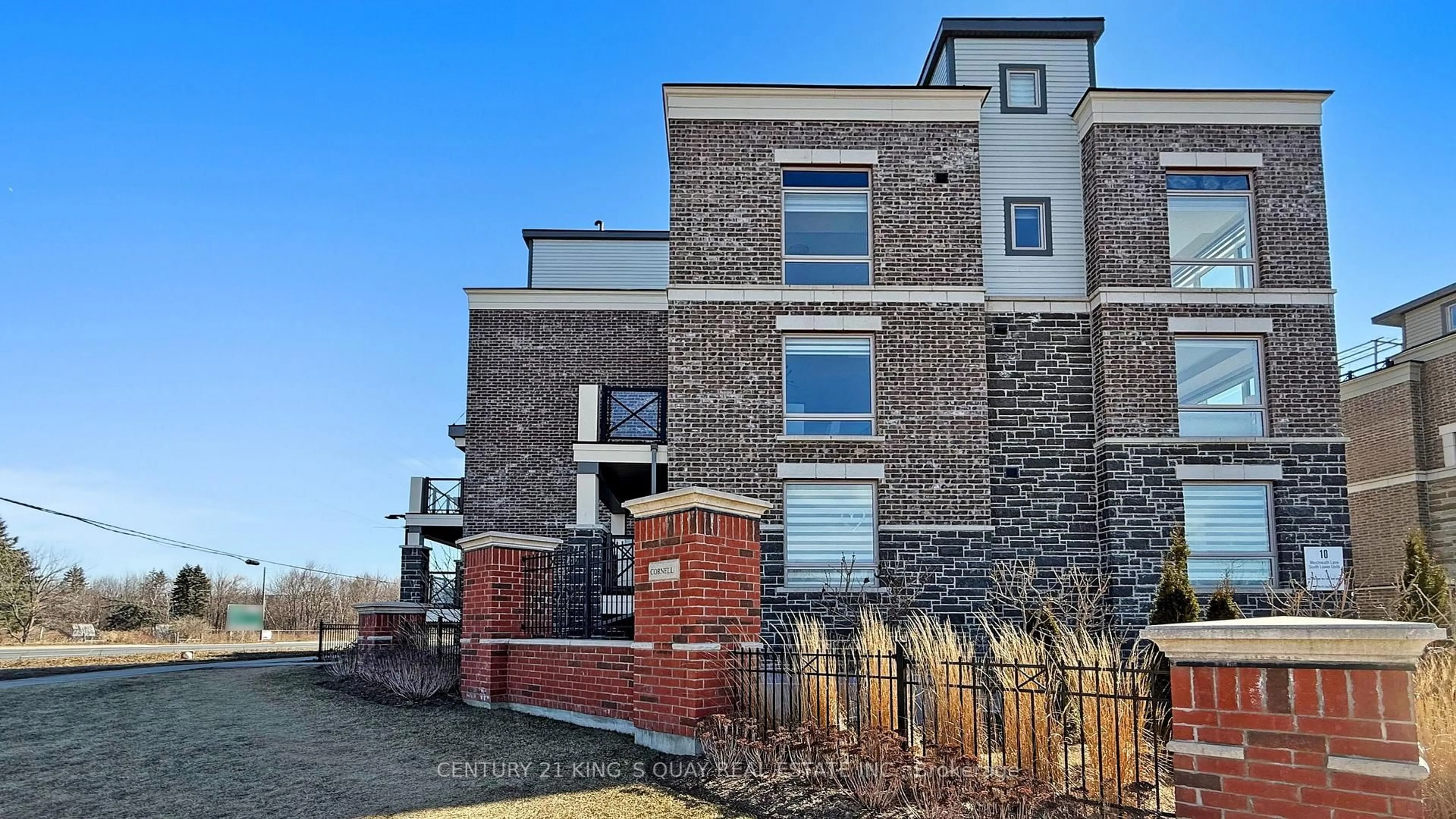 Home with brick exterior material, building for 10 Westmeath Lane #2202, Markham Ontario L6B 1N5