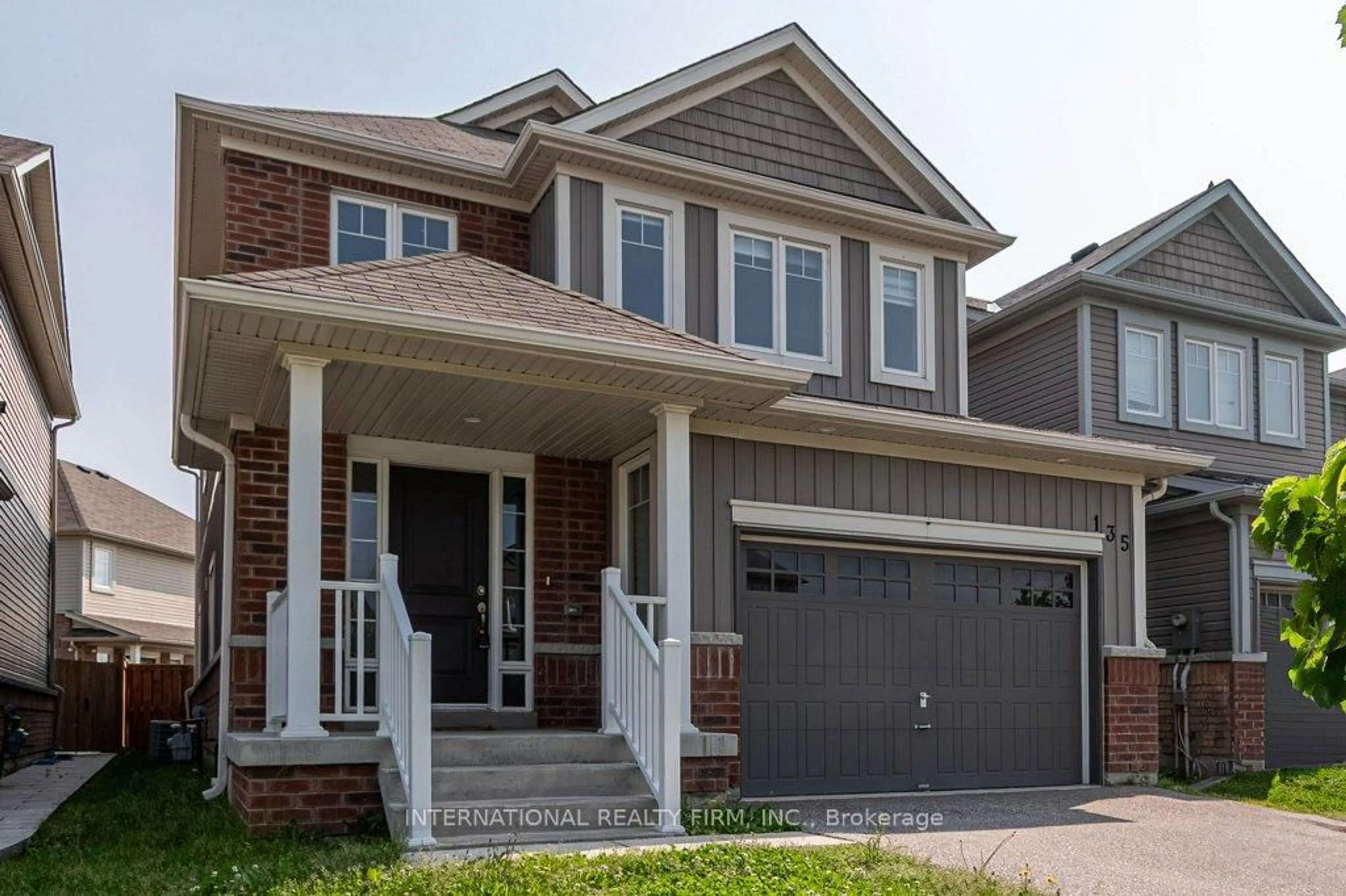 Home with brick exterior material, street for 135 Knight St, New Tecumseth Ontario L9R 0R5
