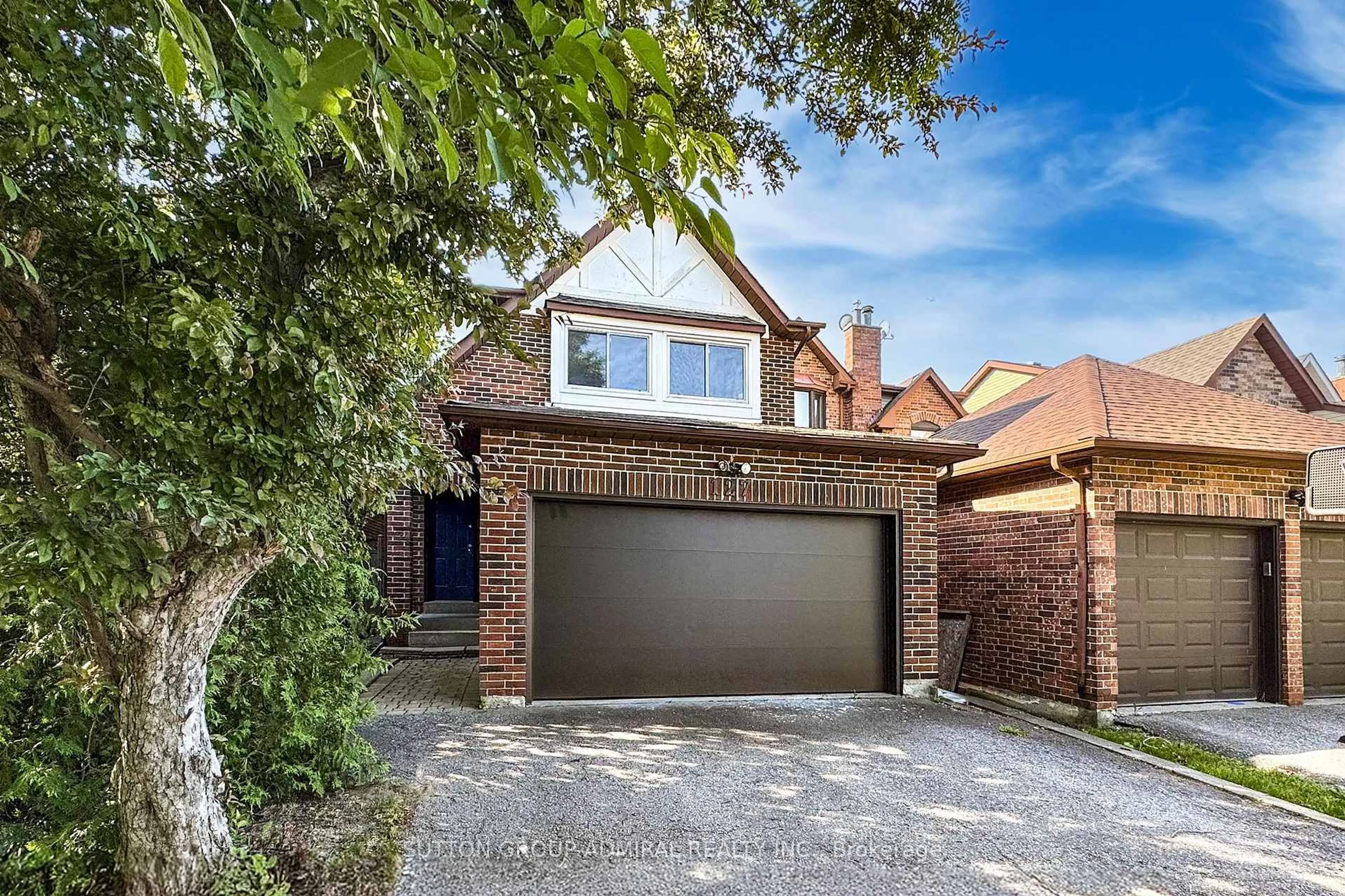 Home with brick exterior material, street for 127 North Meadow Cres, Vaughan Ontario L4J 3C4