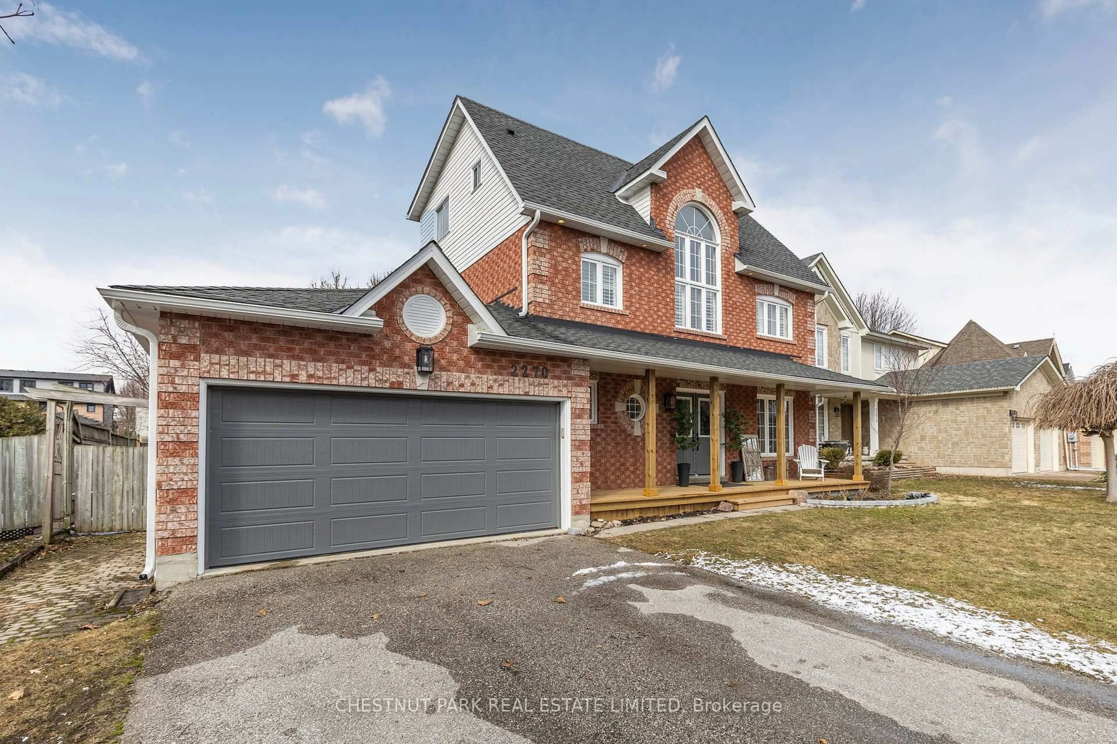 Home with brick exterior material, street for 2270 Taylorwoods Blvd, Innisfil Ontario L9S 2E6
