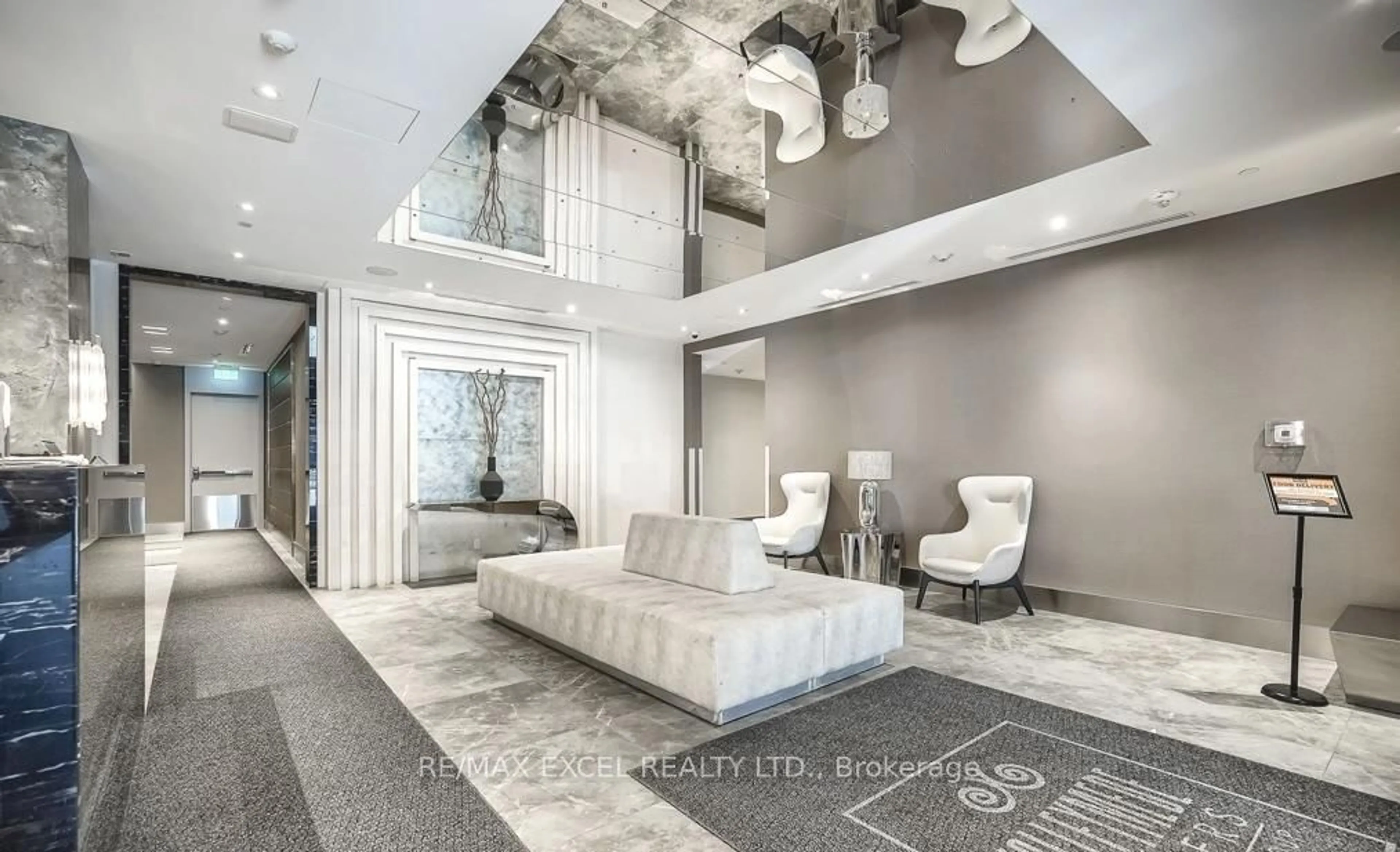 Lobby for 398 Highway 7 Rd #1206, Richmond Hill Ontario L4B 0G6