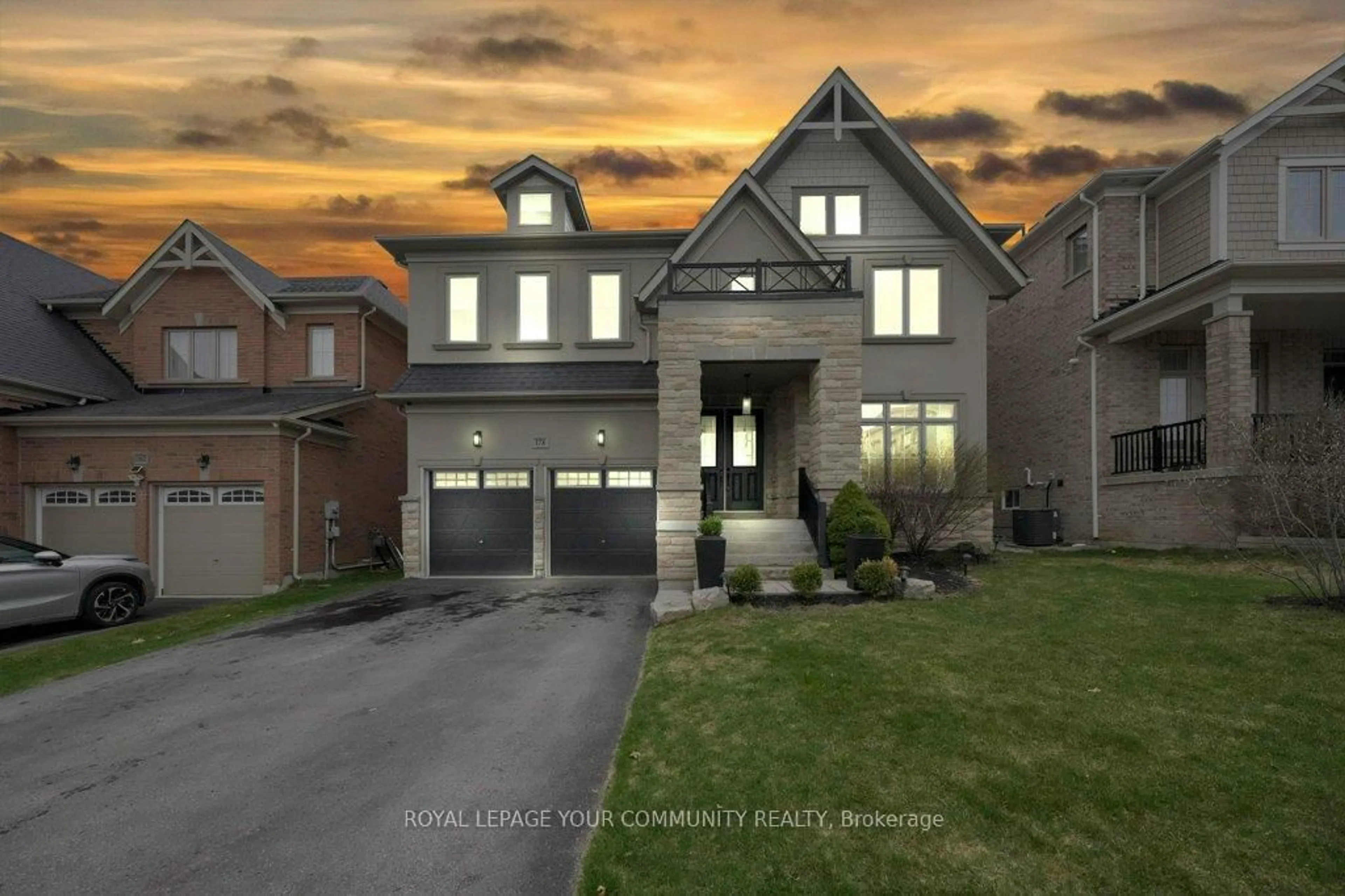 Home with brick exterior material, street for 178 Gar Lehman Ave, Whitchurch-Stouffville Ontario L4A 0H8