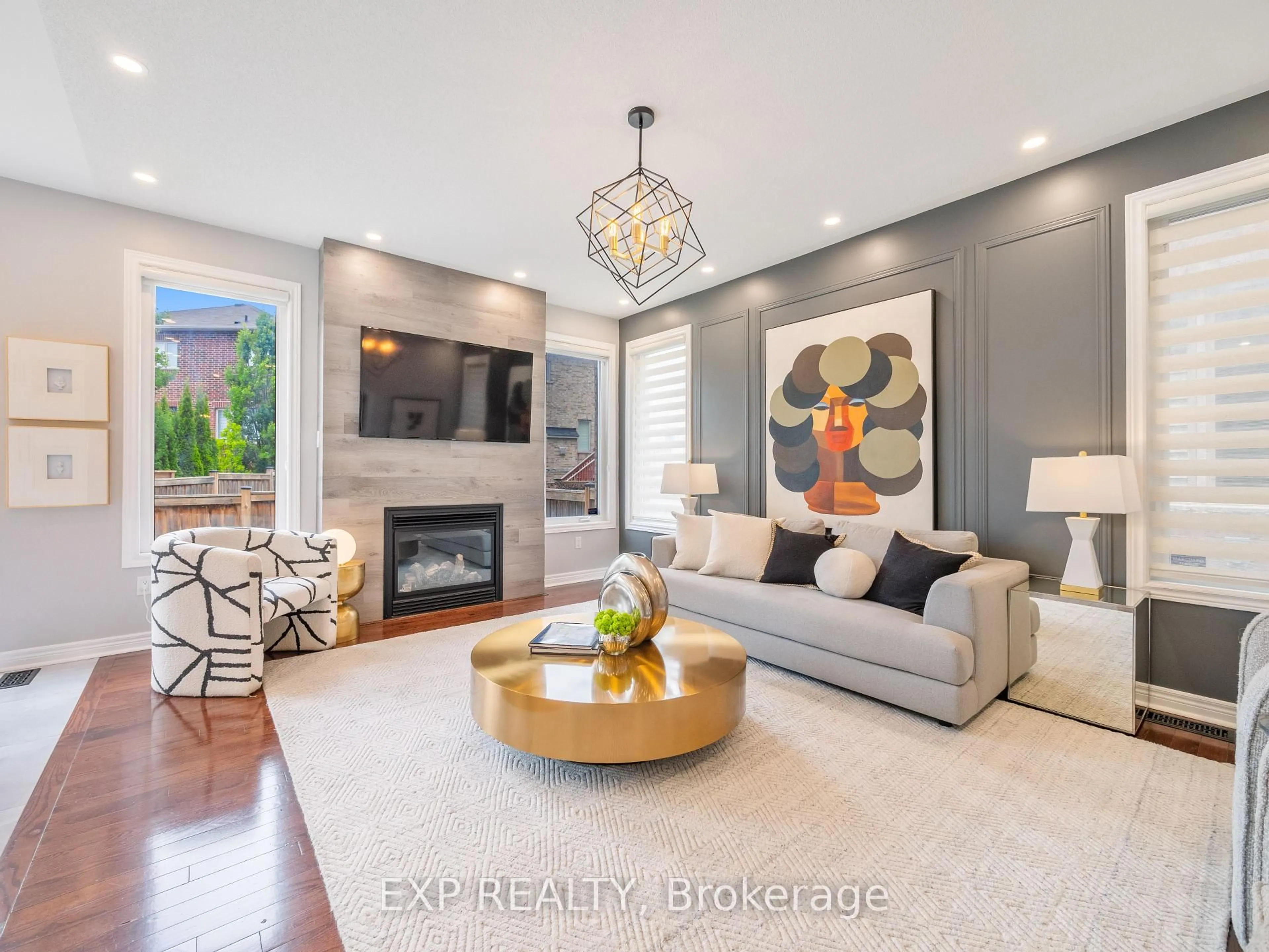 Living room with furniture, unknown for 76 Acer Cres, Whitchurch-Stouffville Ontario L4A 0V5