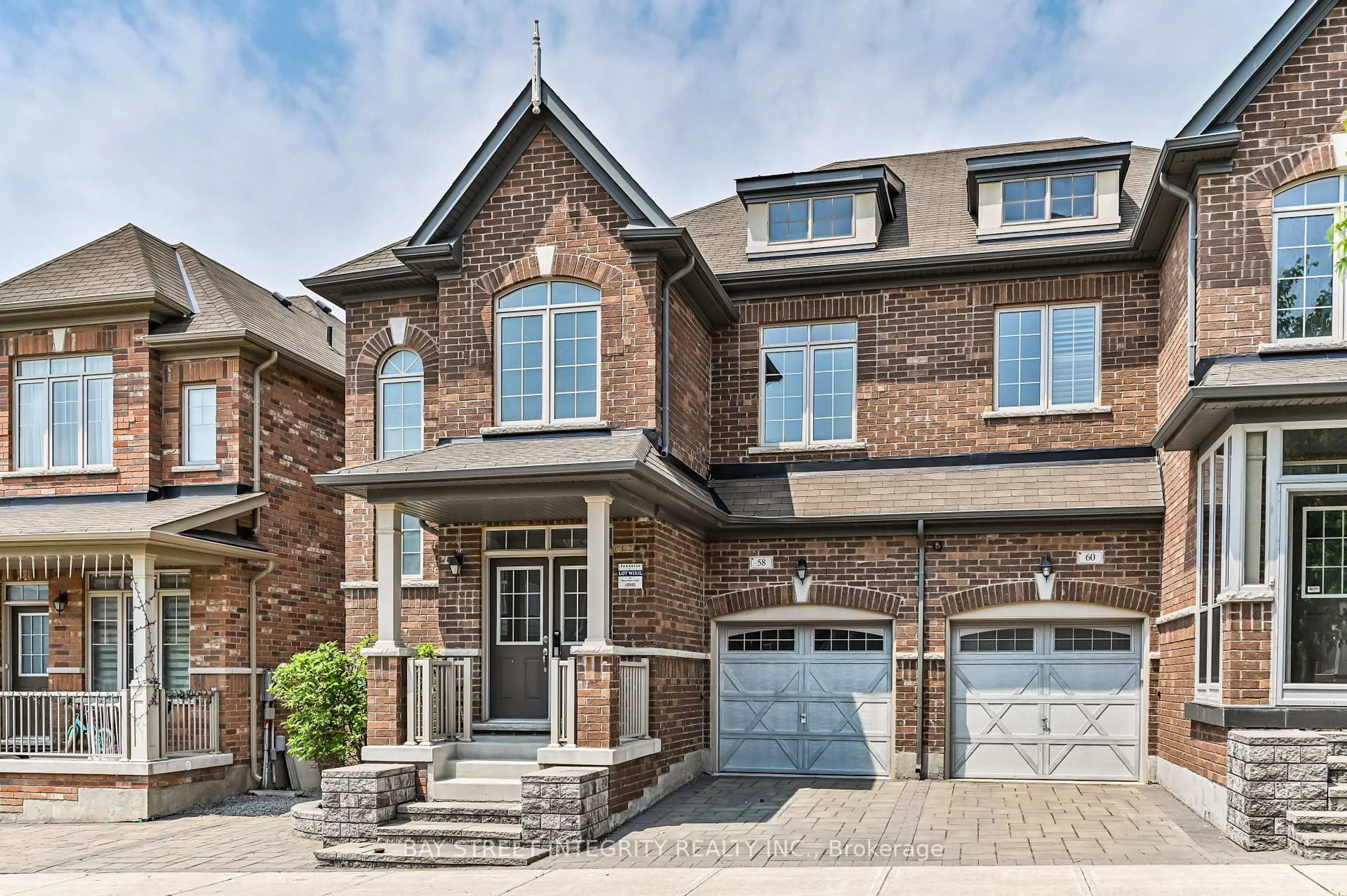 Home with brick exterior material, street for 58 Henry Bauer Ave, Markham Ontario L6C 0W9