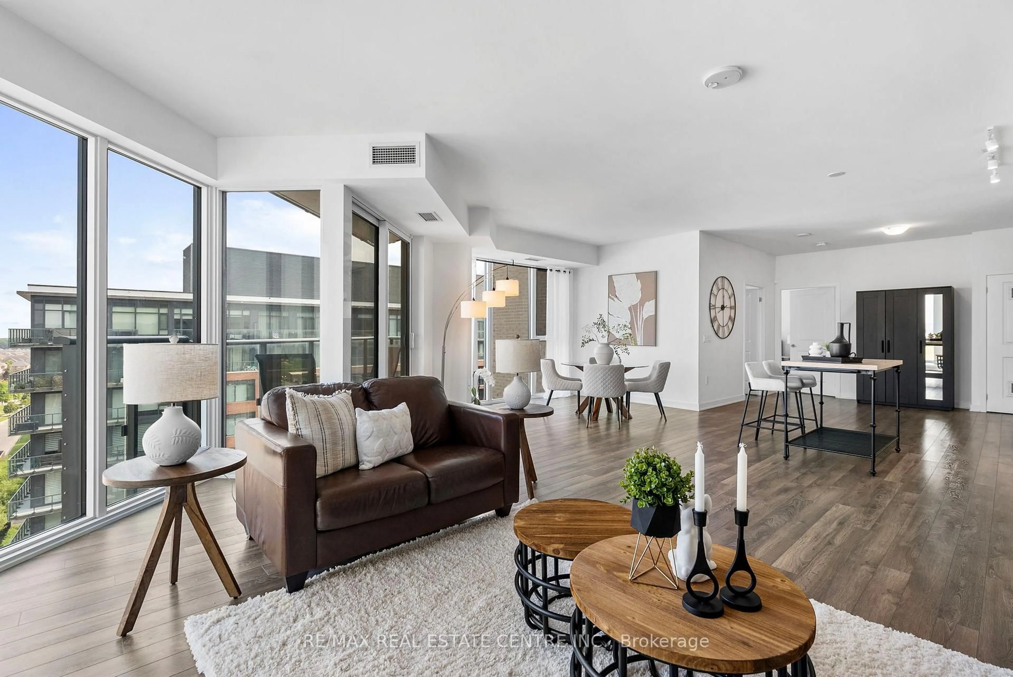 Living room with furniture, unknown for 100 Eagle Rock Way #1005, Vaughan Ontario L6A 5B9