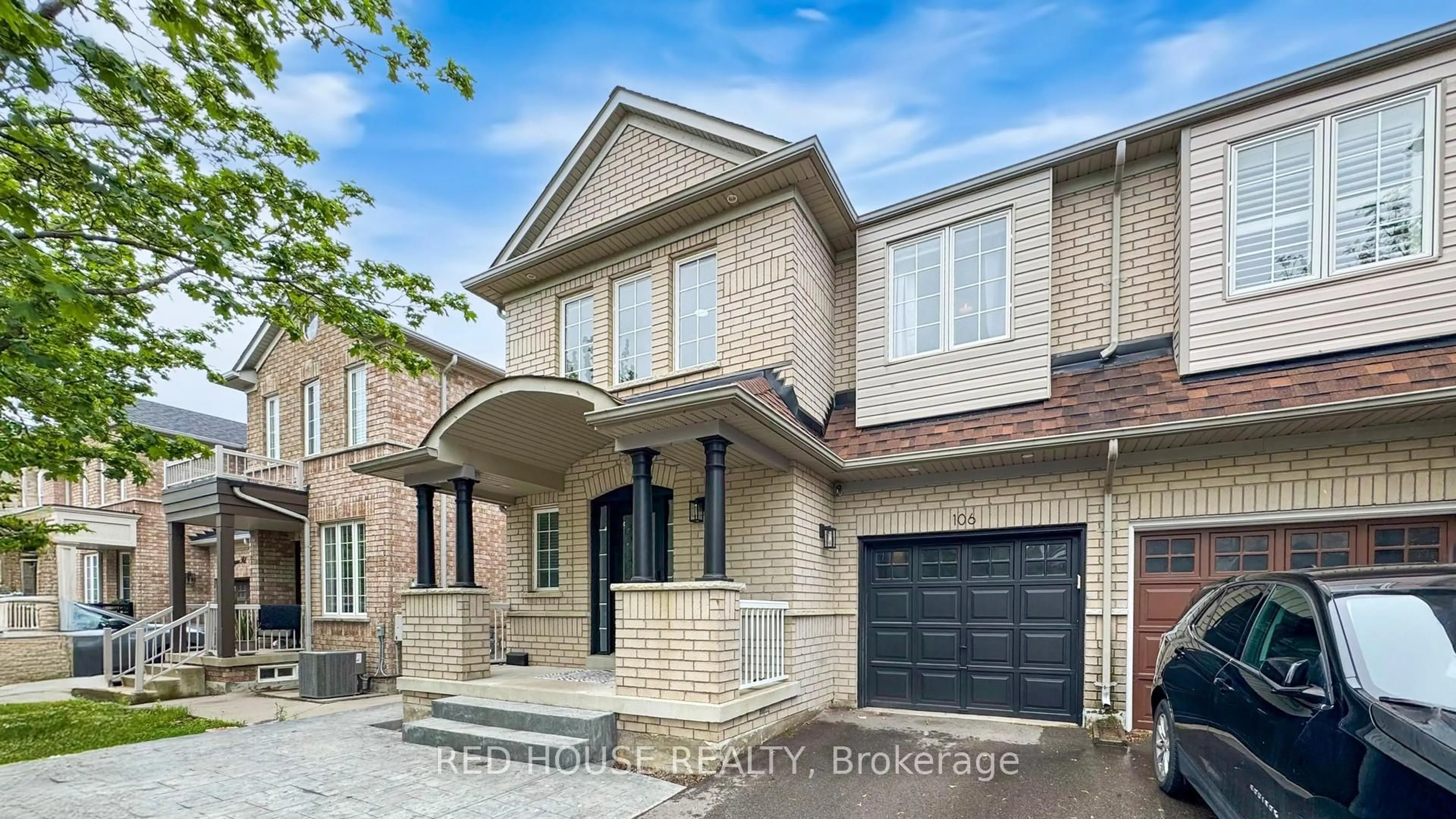 Home with brick exterior material, street for 106 Bologna Rd, Vaughan Ontario L4H 2M7