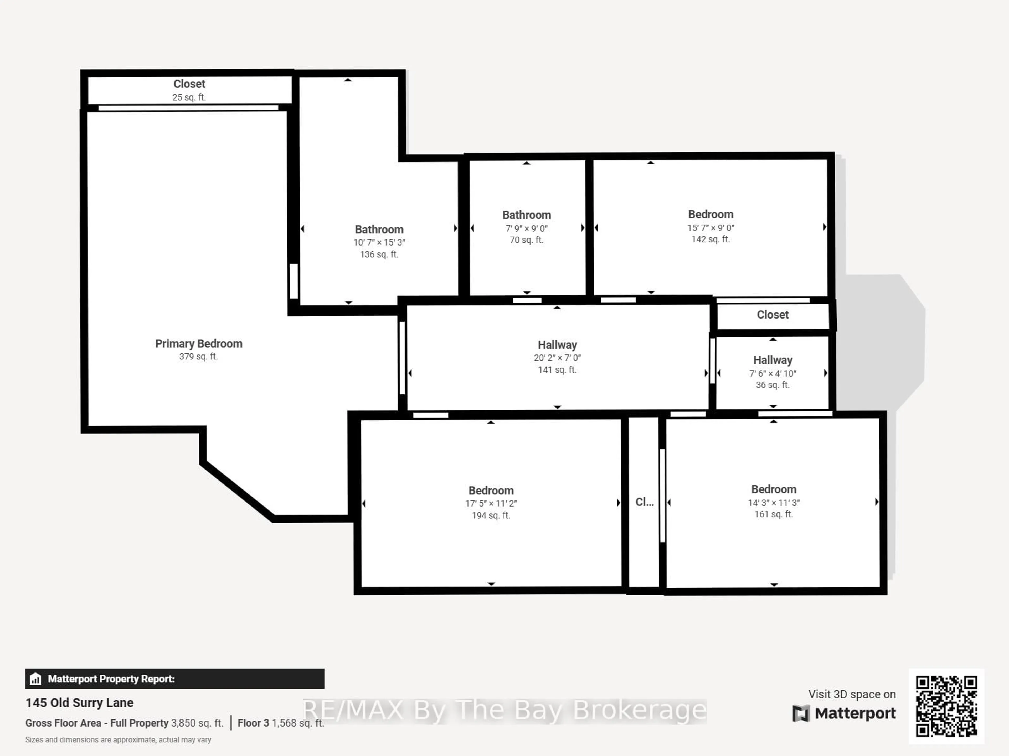 Floor plan for 145 Old Surrey Lane, Richmond Hill Ontario L4C 6R9