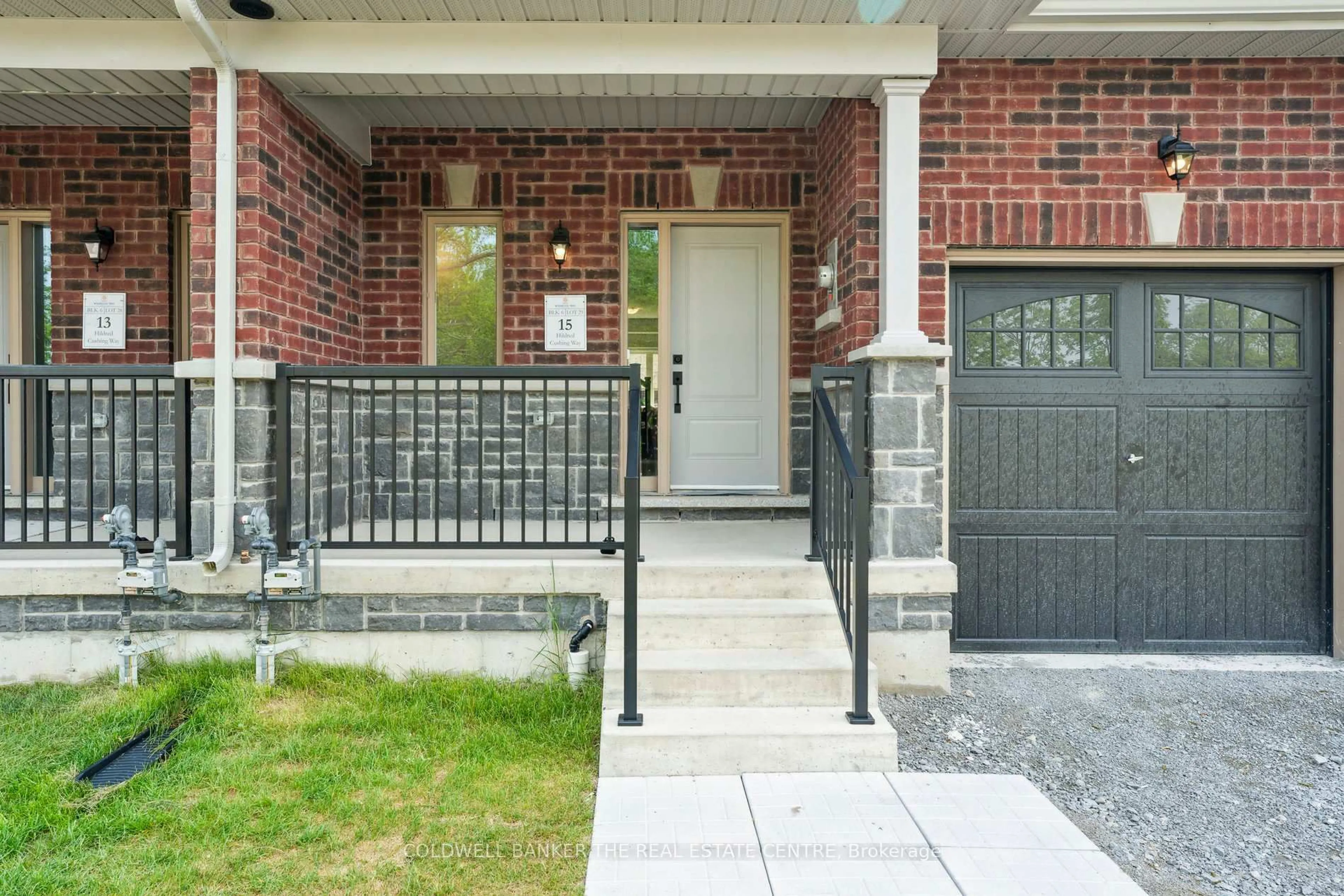 Home with brick exterior material, street for 15 Hildred Cushing Way, Uxbridge Ontario L9P 0S1